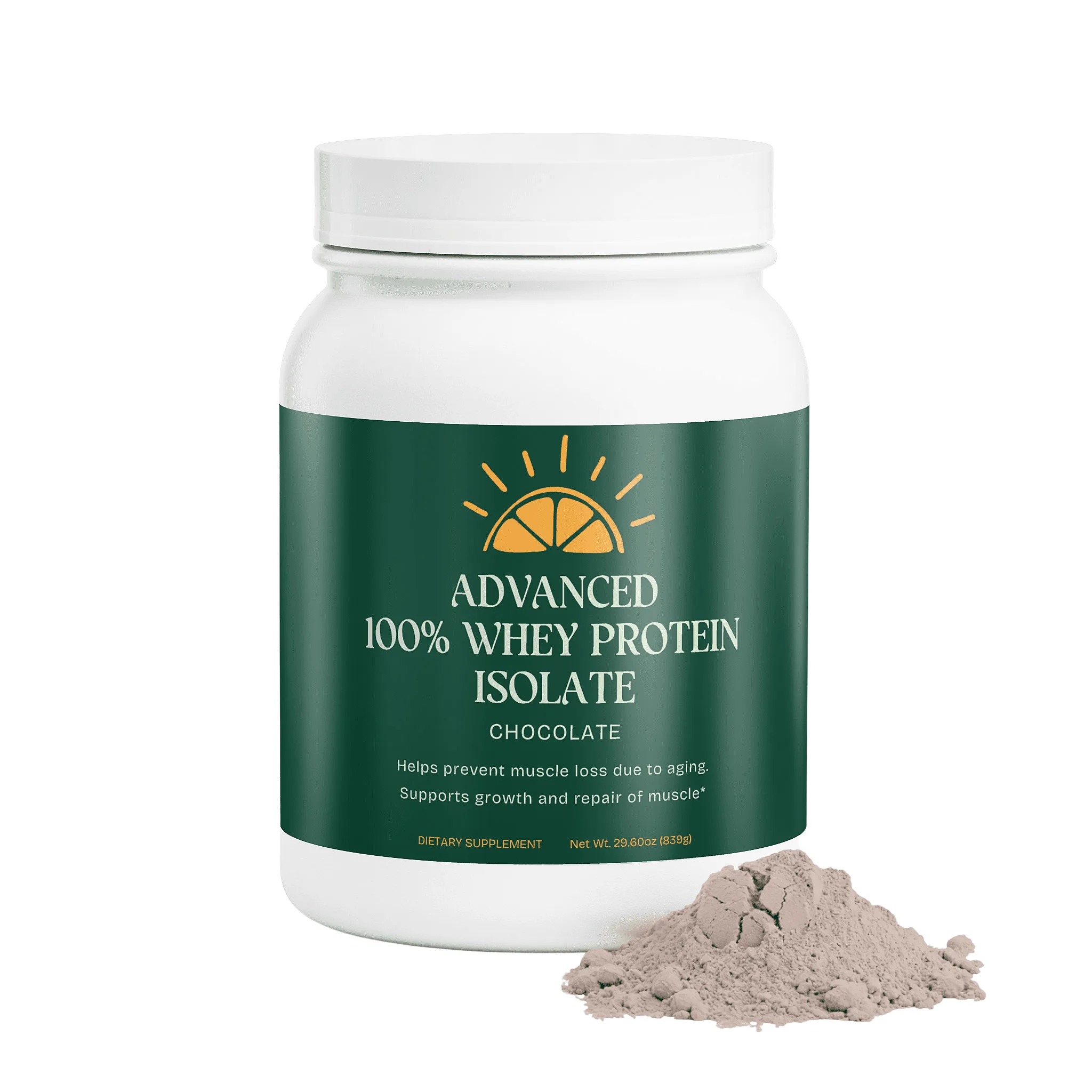 Advanced 100% Whey Protein Isolate (Chocolate) - Image 2
