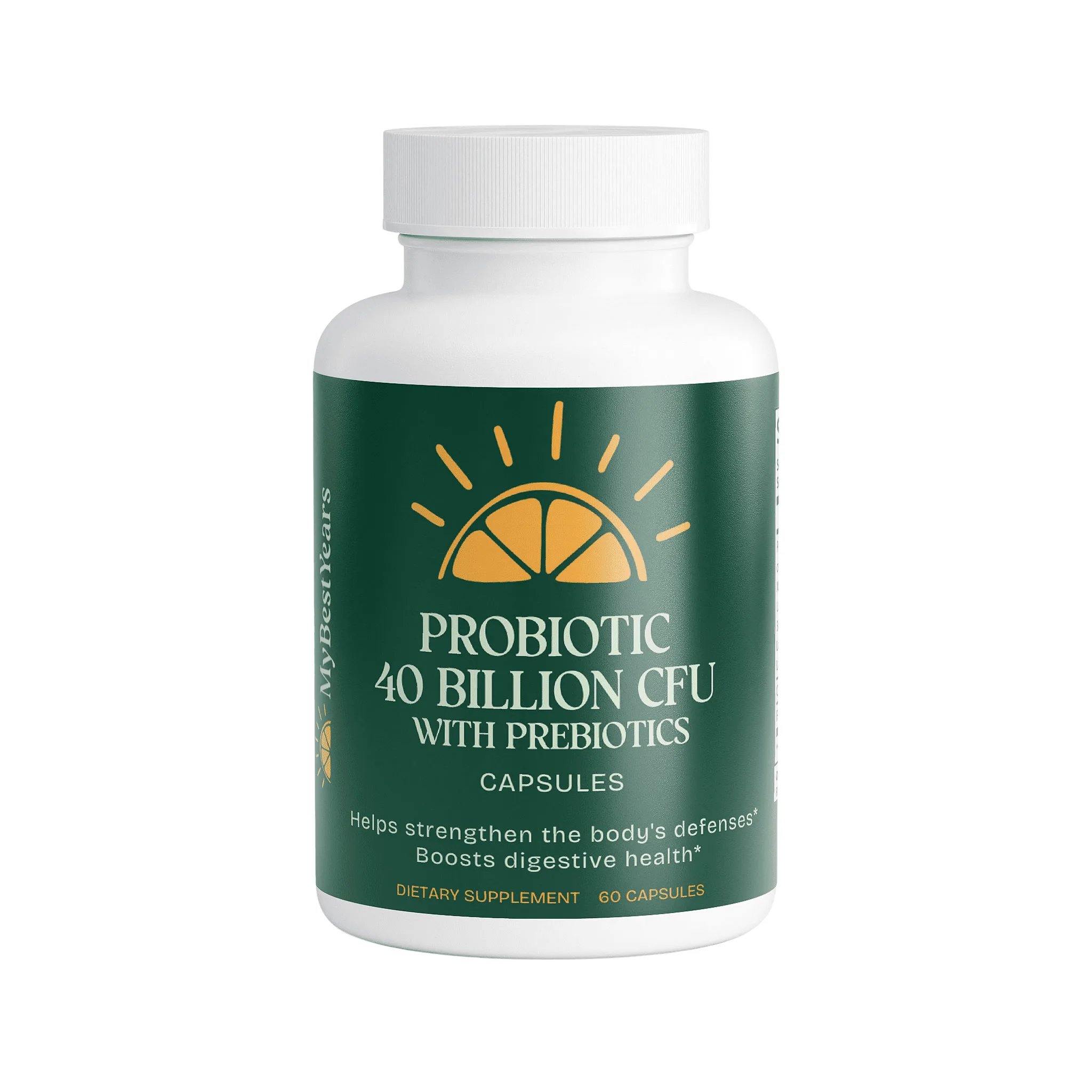 Probiotic 40 Billion CFU with Prebiotics