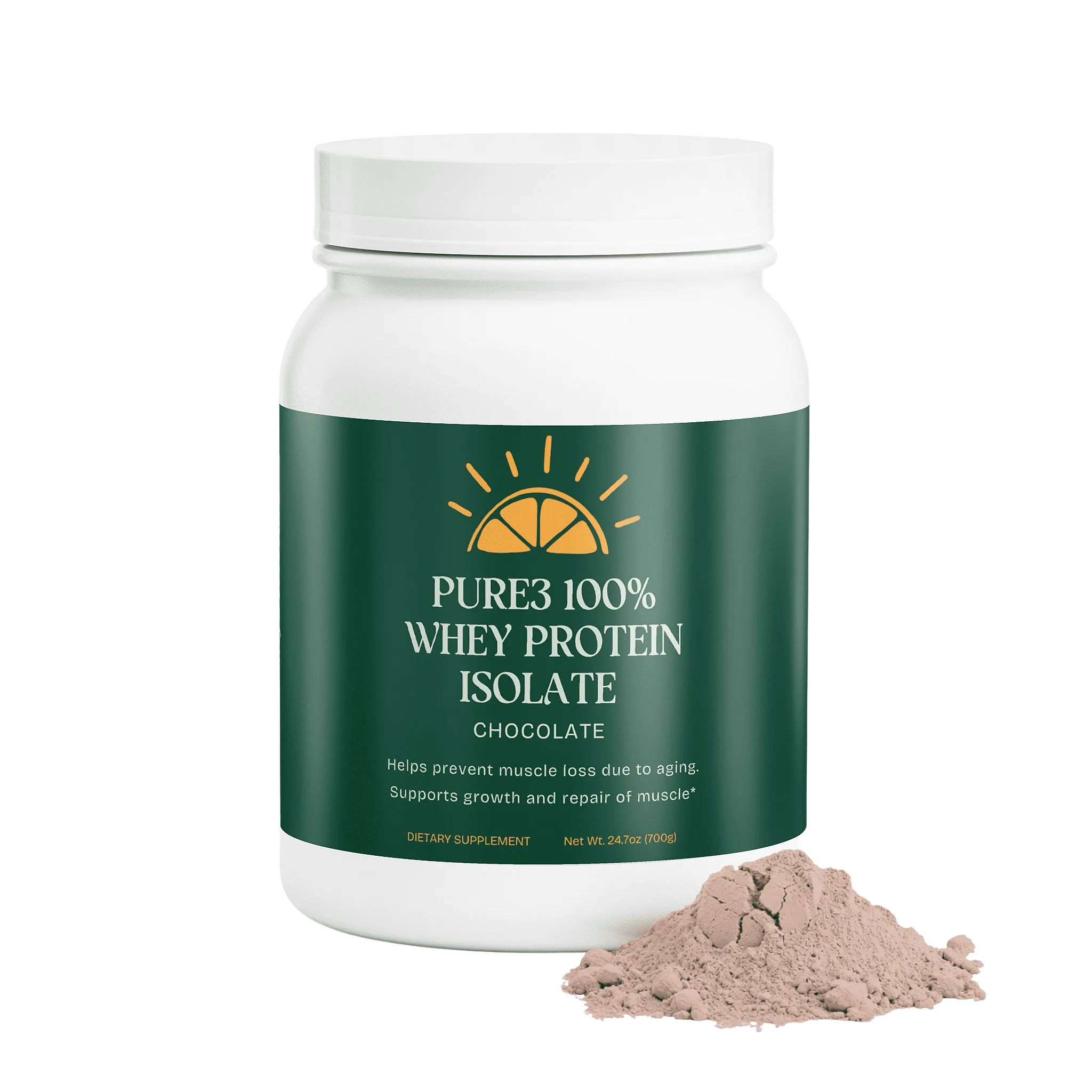 Pure3 100% Whey Protein Isolate (Chocolate) - Image 2