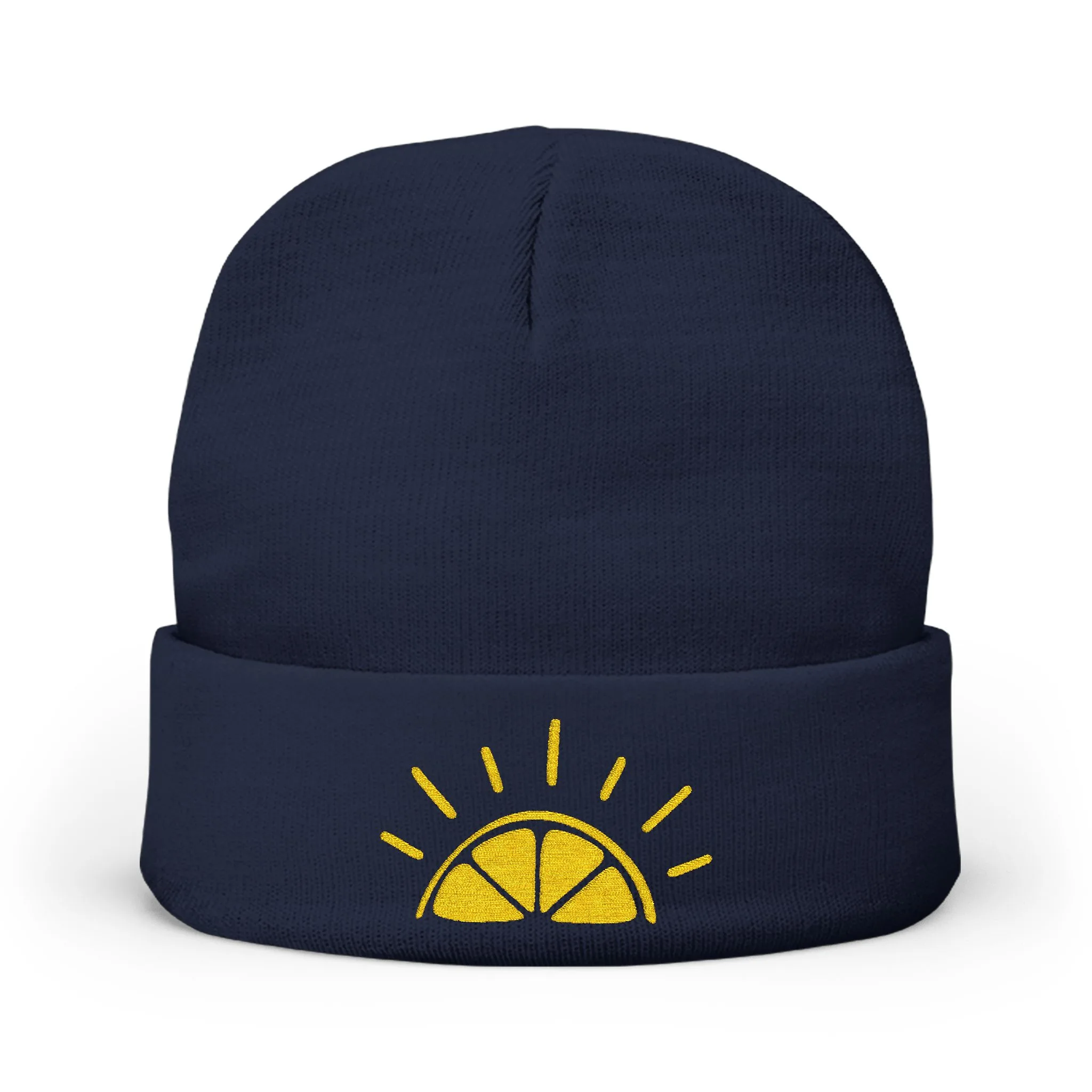 My Best Years Sunrise Logo Knit Beanie | Embroidered - Image 4
