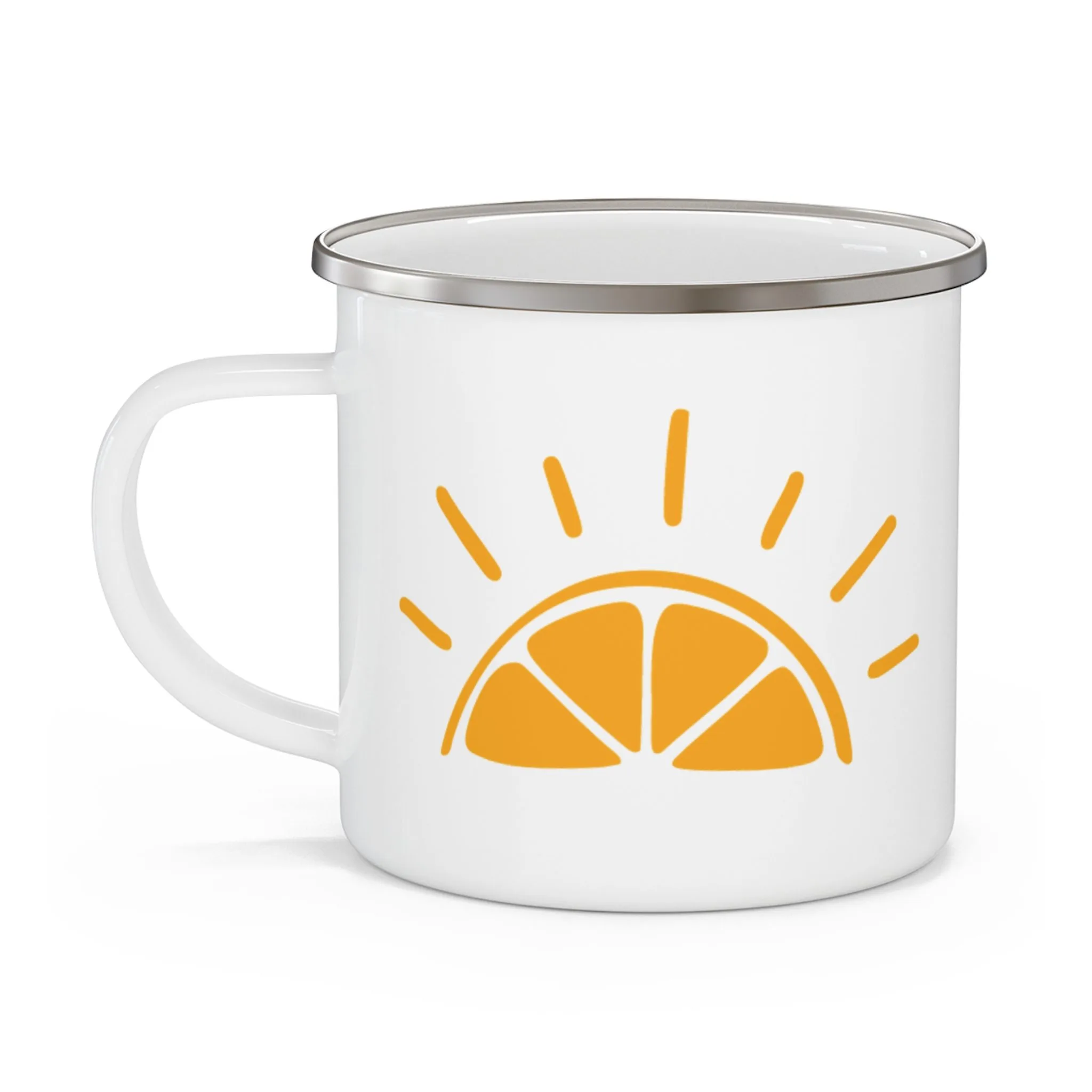 My Best Years Sunrise Logo Enamel Camping Mug - Image 3