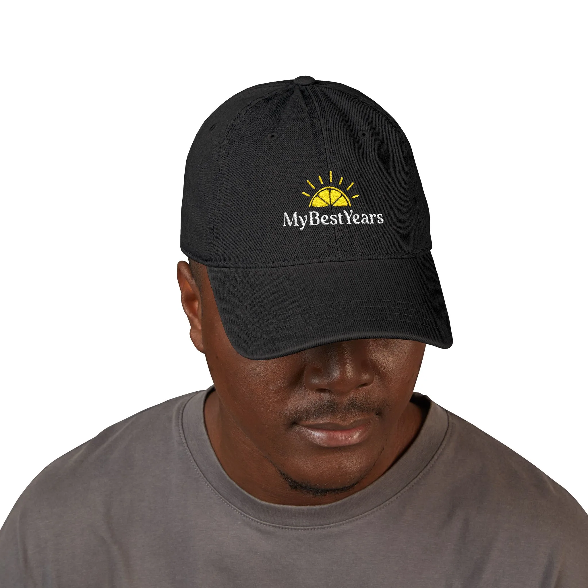 My Best Years Denim Hat | Embroidered Baseball Cap - Image 3