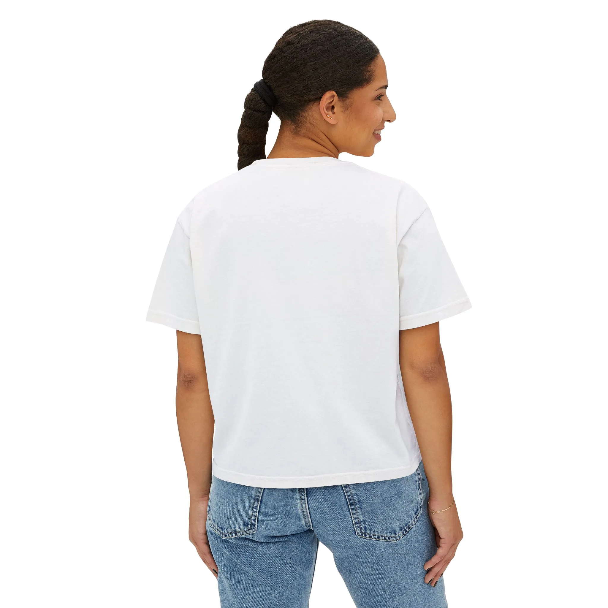 My Best Years Sunrise Logo graphic tee | Boxy Crop Shirt - Image 9