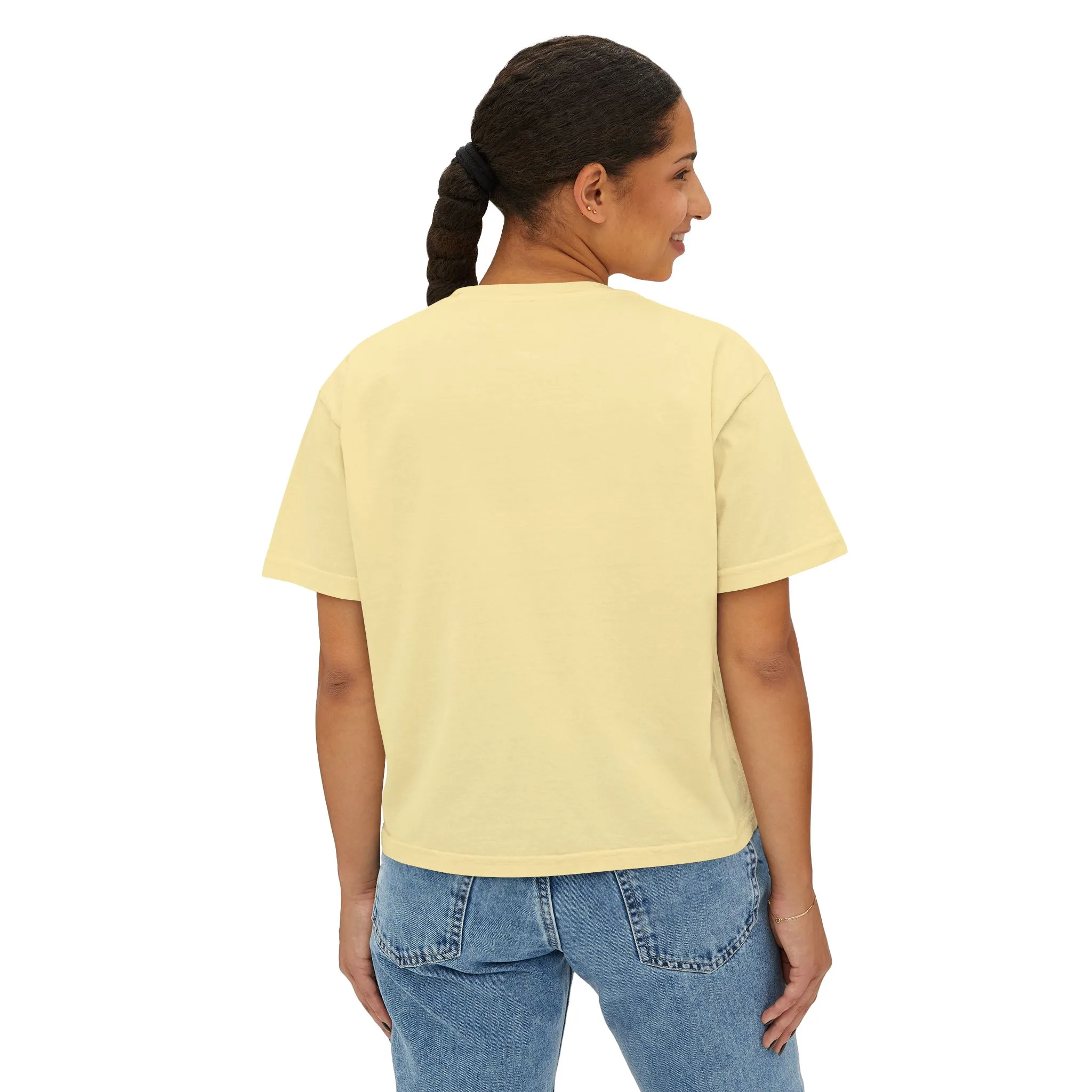 My Best Years Sunrise Logo graphic tee | Boxy Crop Shirt - Image 24