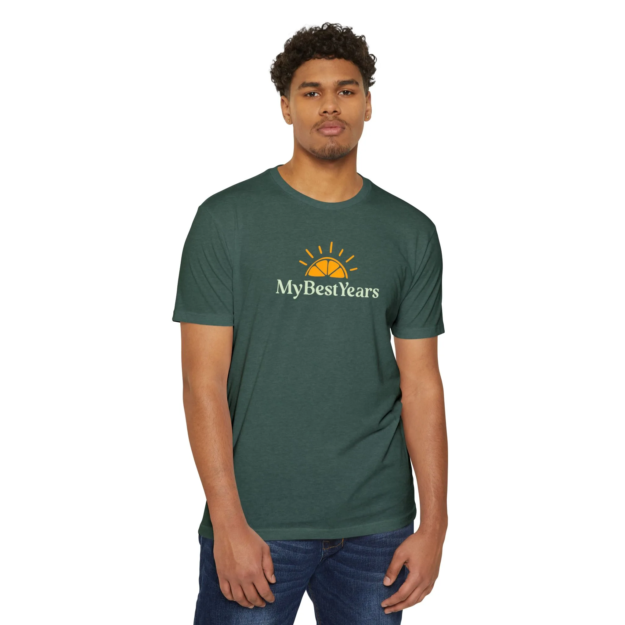 My Best Years Sunrise Logo T-shirt | Minimal Retro Summer Tee, Unisex - Image 2