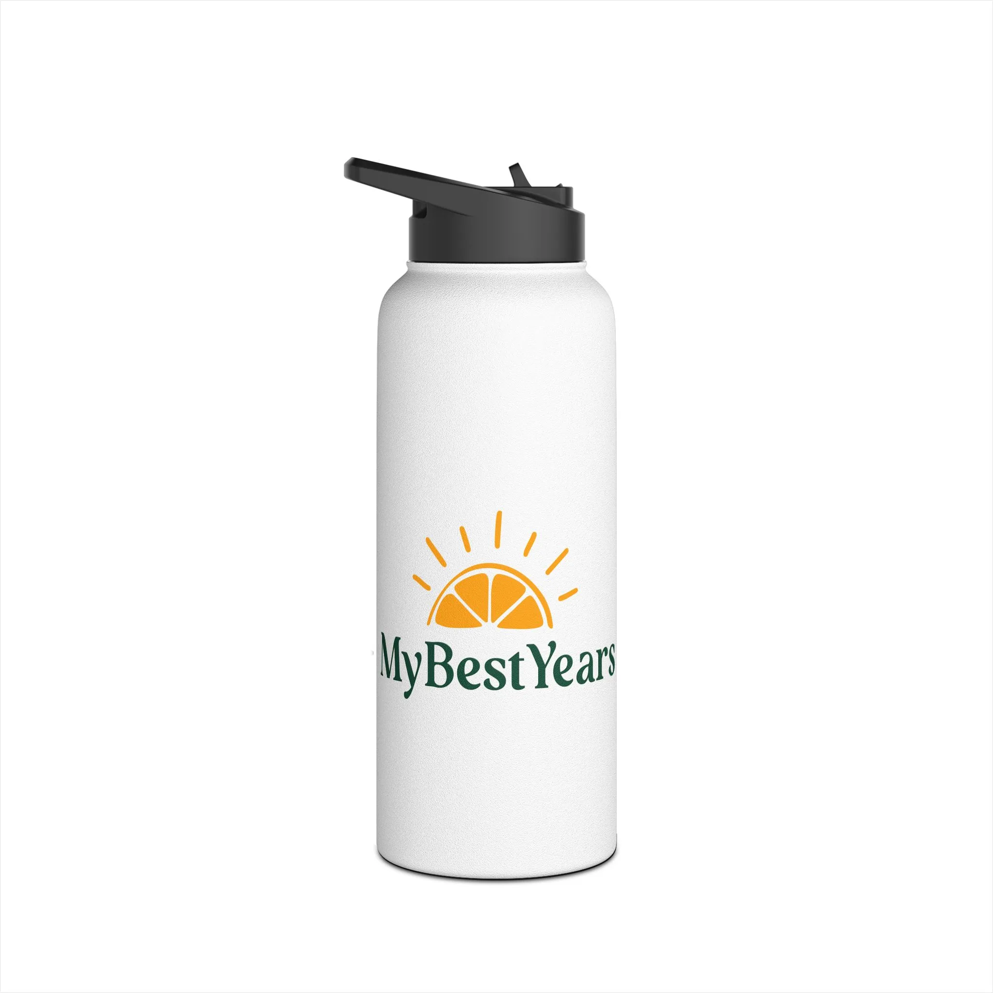 My Best Years Sunrise Logo Stainless Steel Water Bottle, 12oz, 18oz or 32oz - Image 9