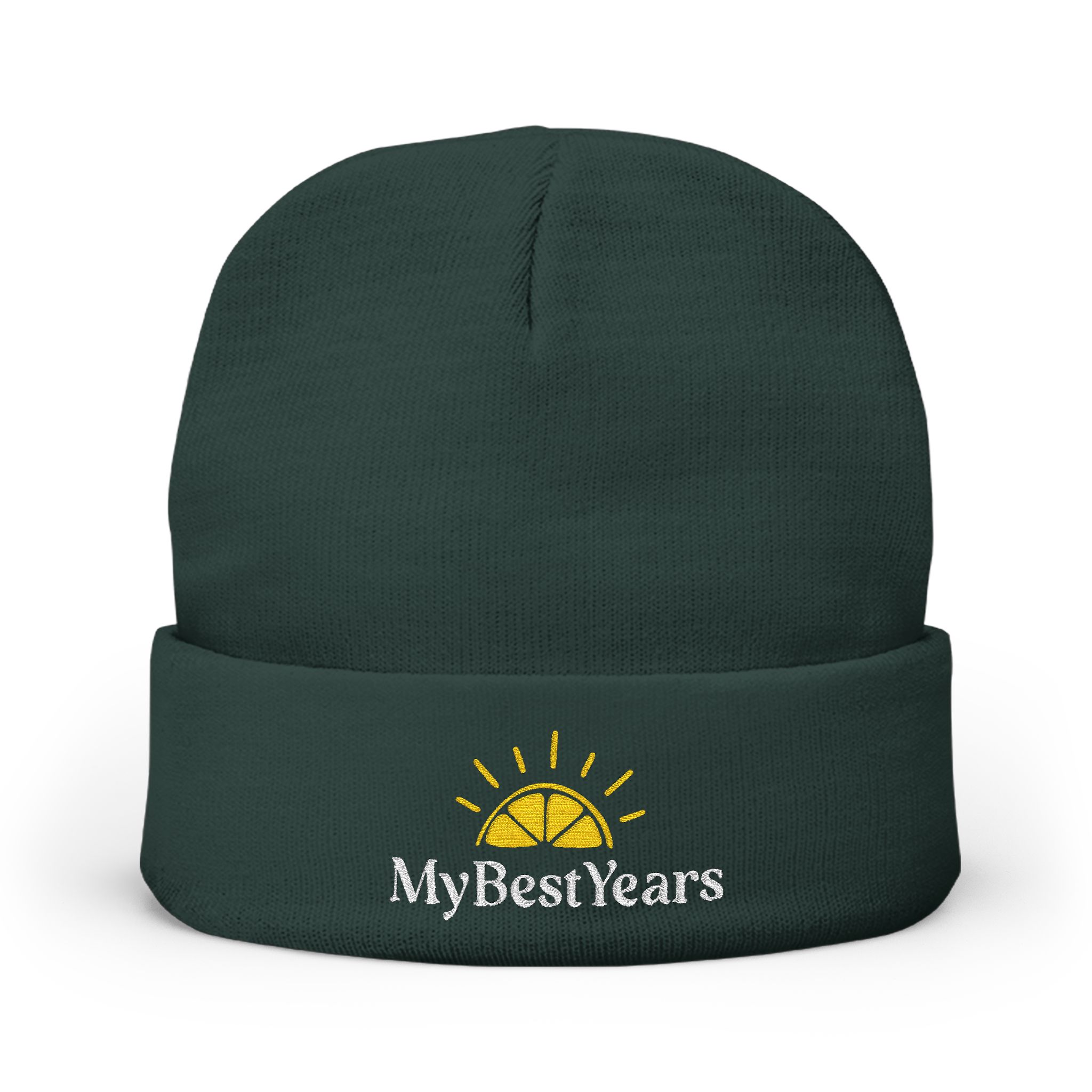My Best Years Knit Beanie | Embroidered