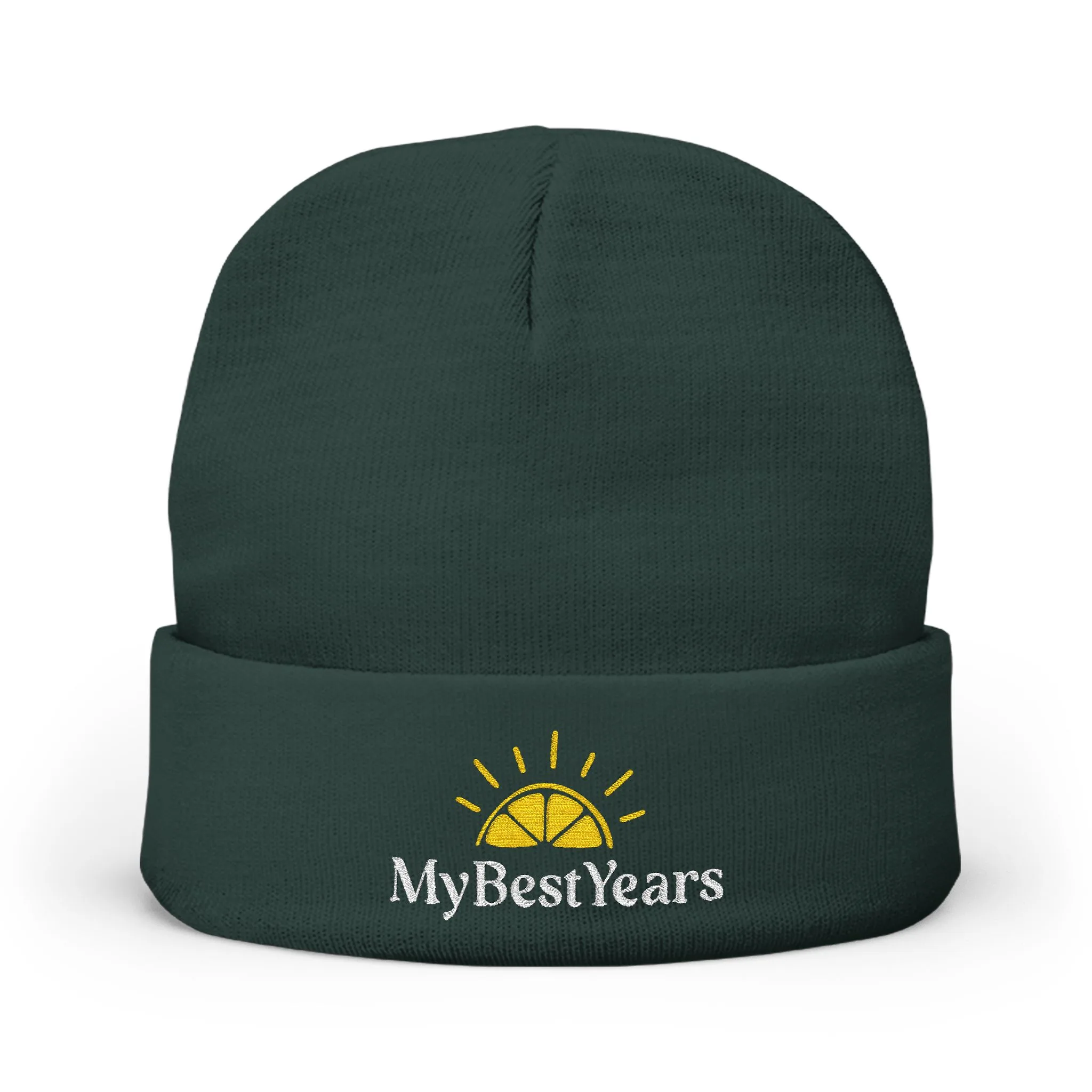 My Best Years Knit Beanie | Embroidered