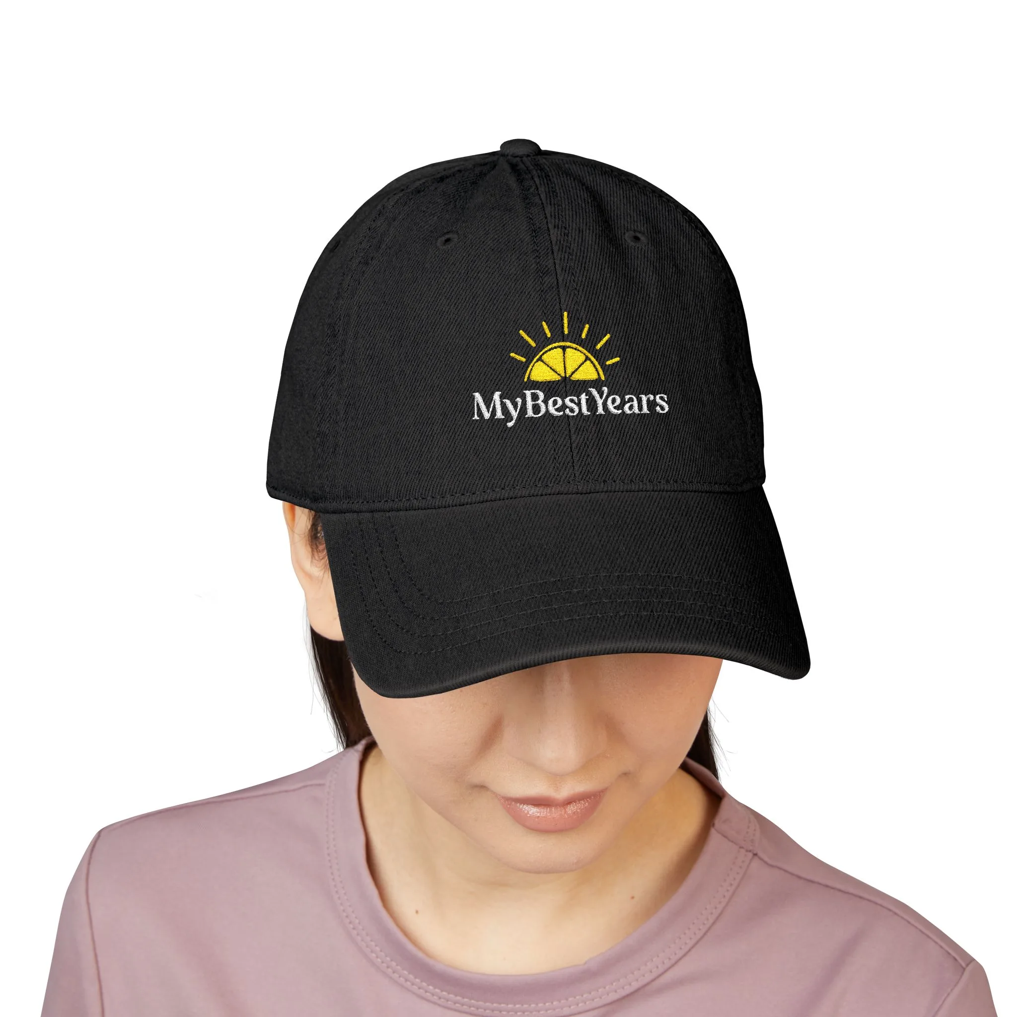 My Best Years Denim Hat | Embroidered Baseball Cap - Image 4