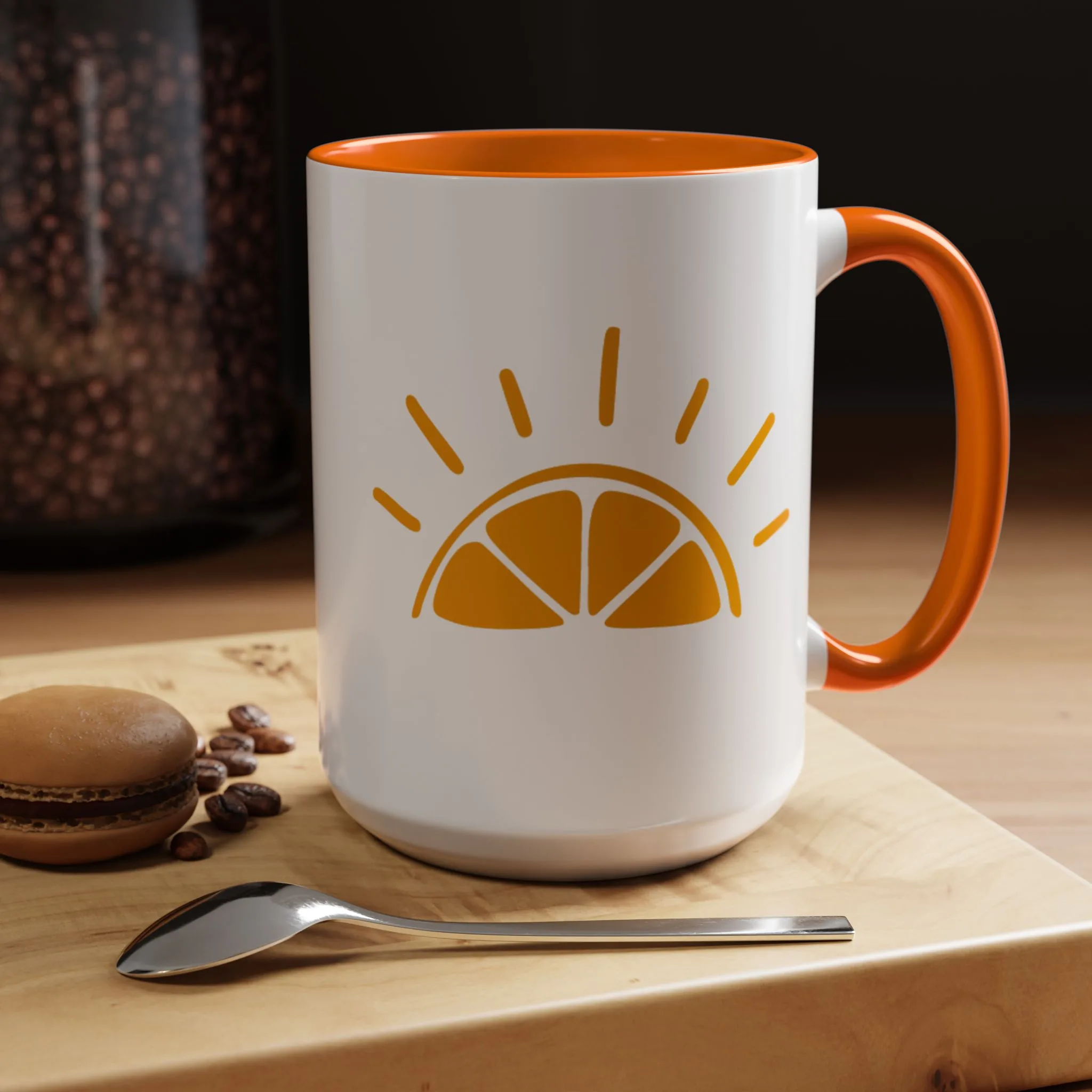 My Best Years Sunrise Logo Accent Coffee Mug 11oz or 15oz - Image 37