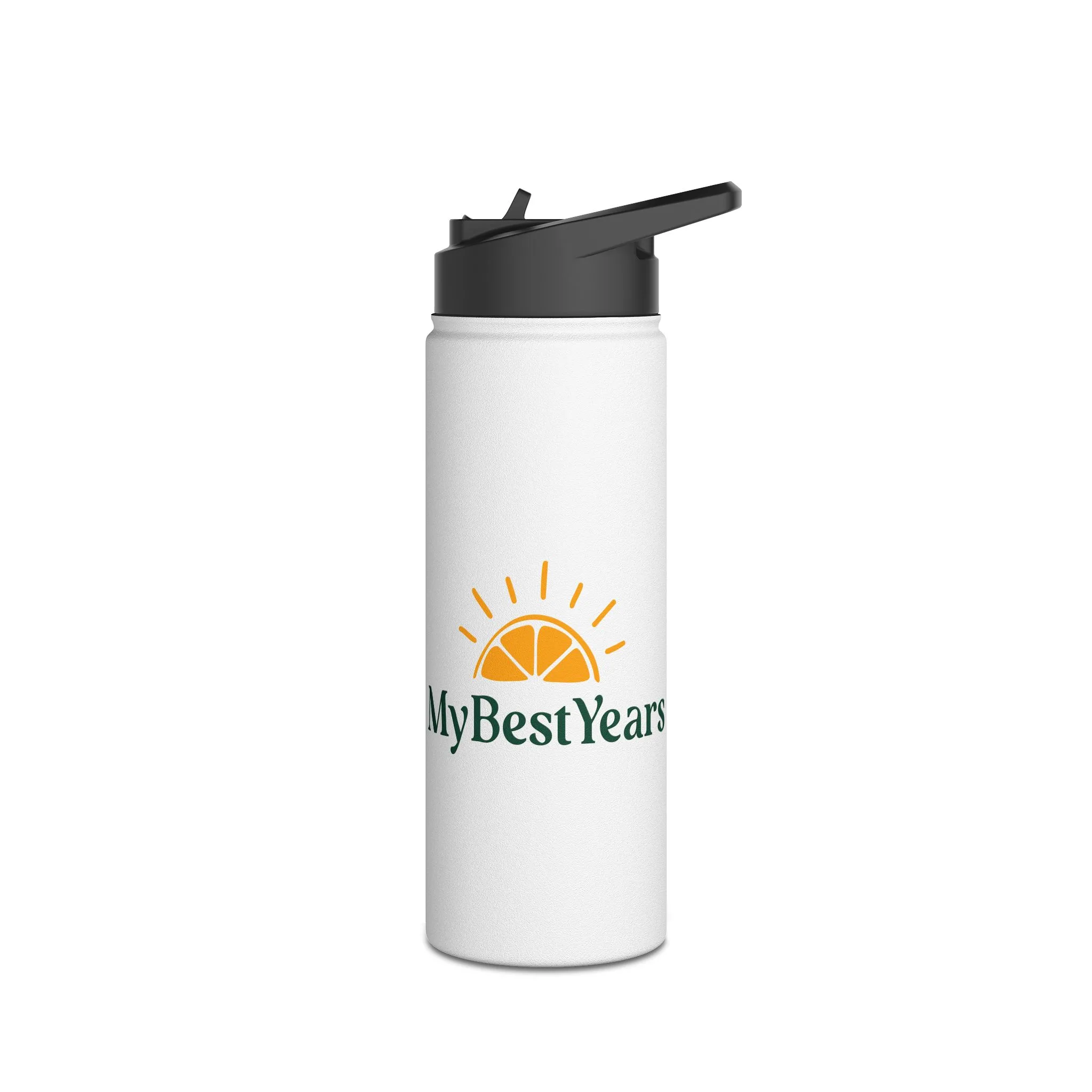 My Best Years Sunrise Logo Stainless Steel Water Bottle, 12oz, 18oz or 32oz - Image 6