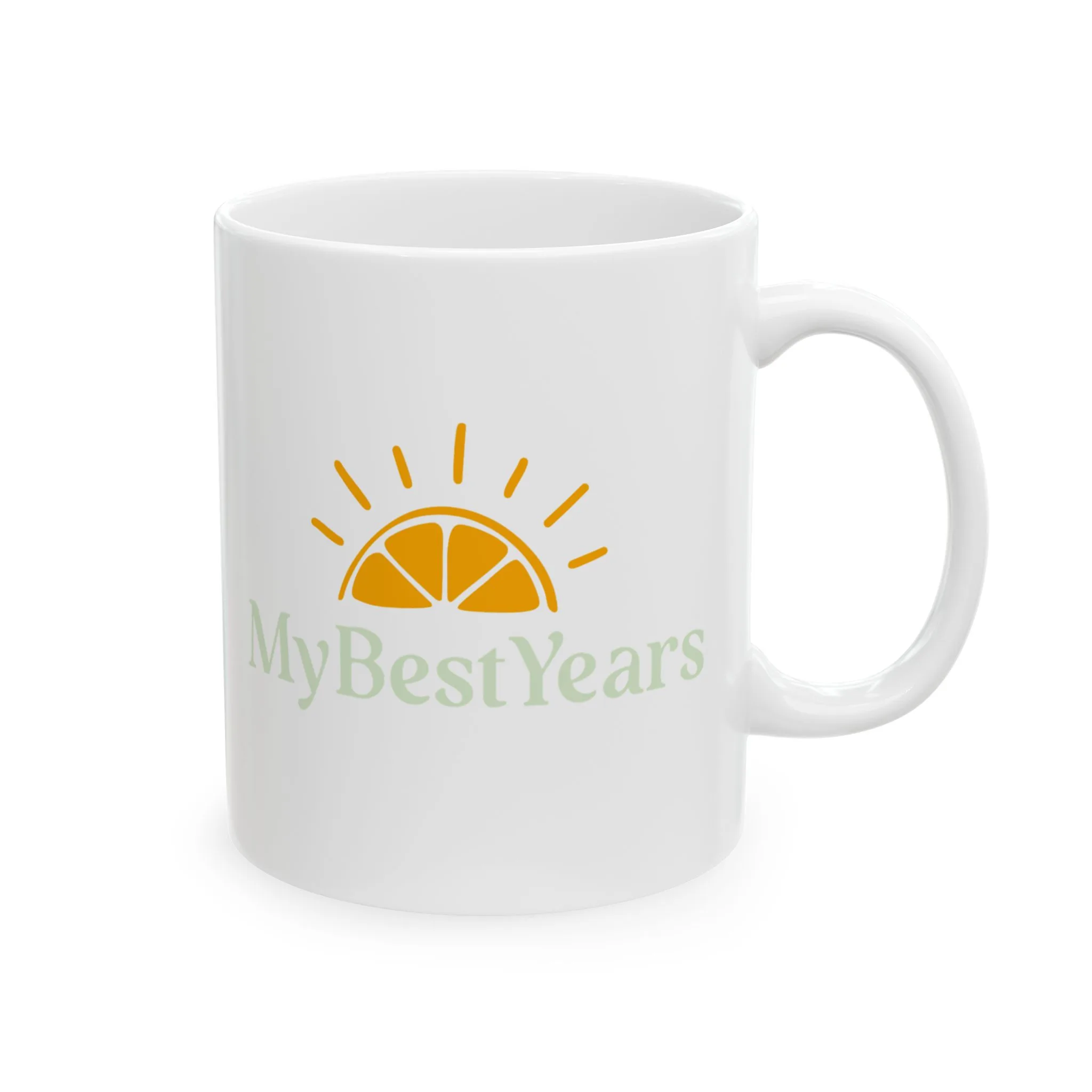 My Best Years Sunrise Logo Mug | Ceramic coffee cup 11oz or 15oz