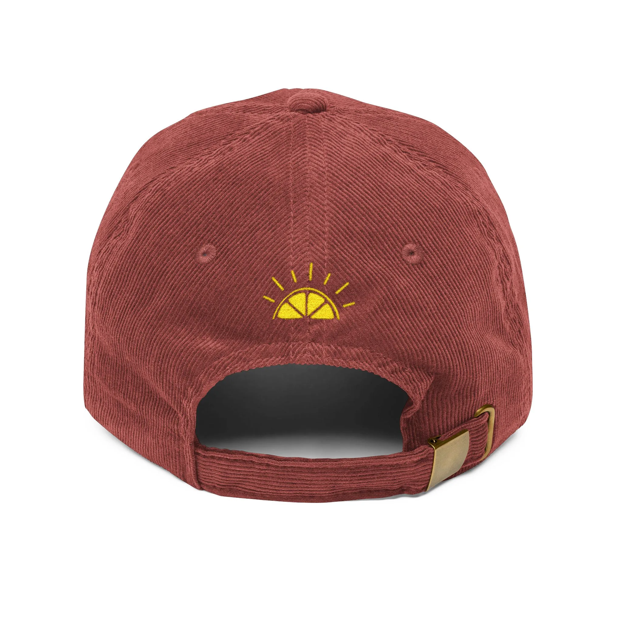 My Best Years Embroidery Cap | Vintage Corduroy Adjustable Hat - Image 2