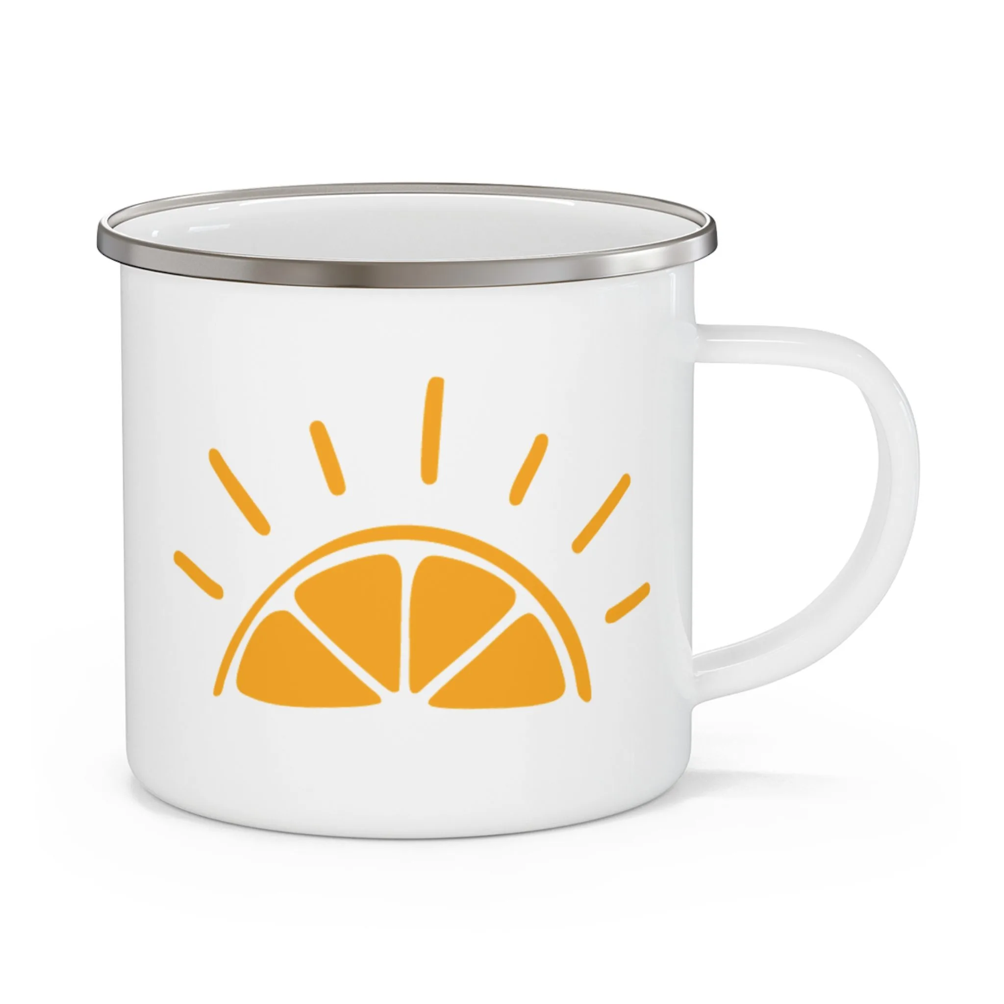 My Best Years Sunrise Logo Enamel Camping Mug