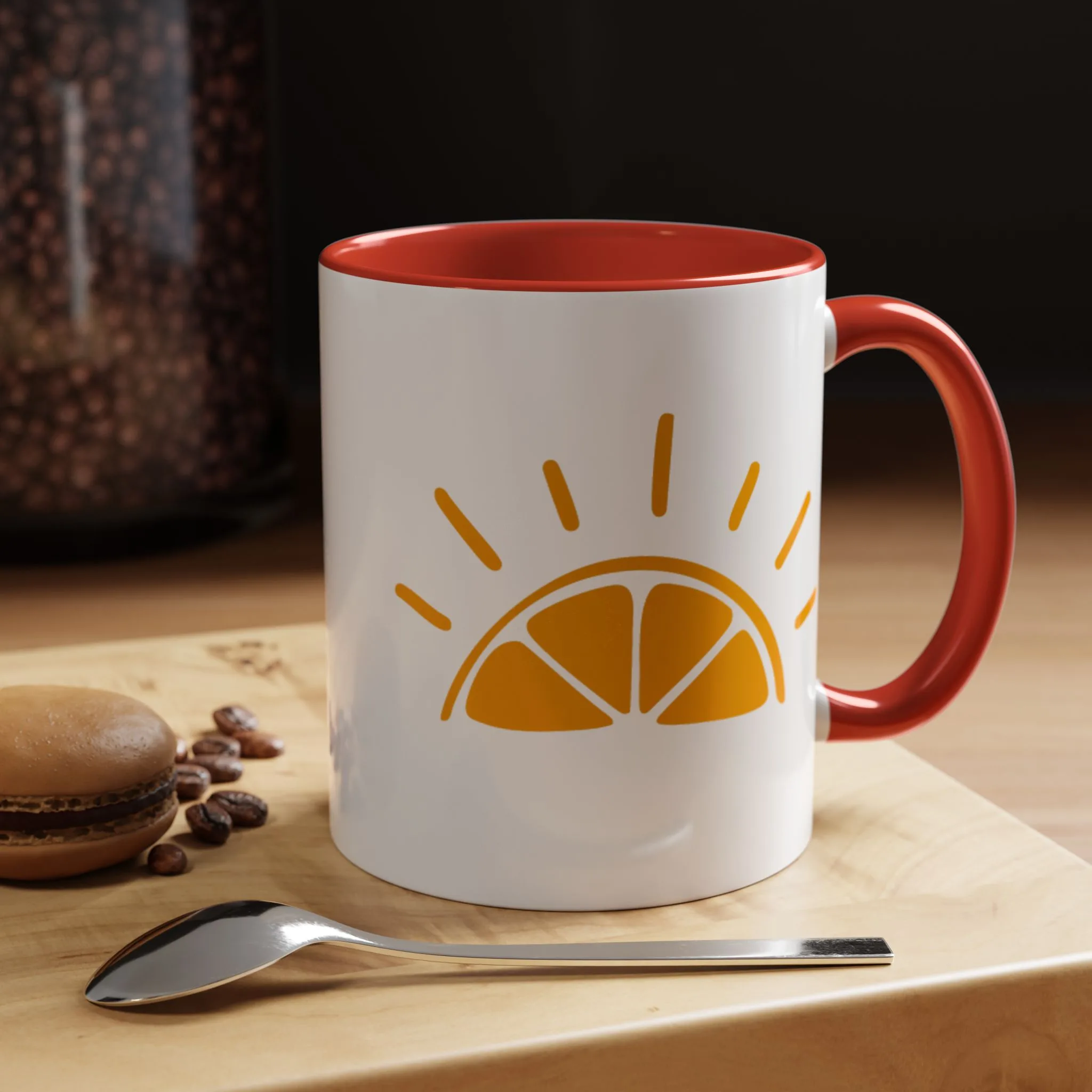 My Best Years Sunrise Logo Accent Coffee Mug 11oz or 15oz - Image 10