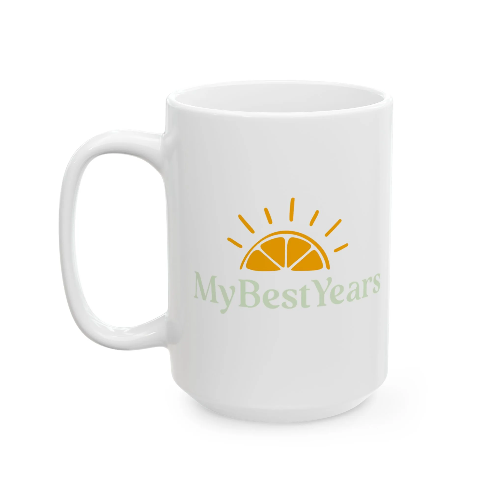 My Best Years Sunrise Logo Mug | Ceramic coffee cup 11oz or 15oz - Image 5