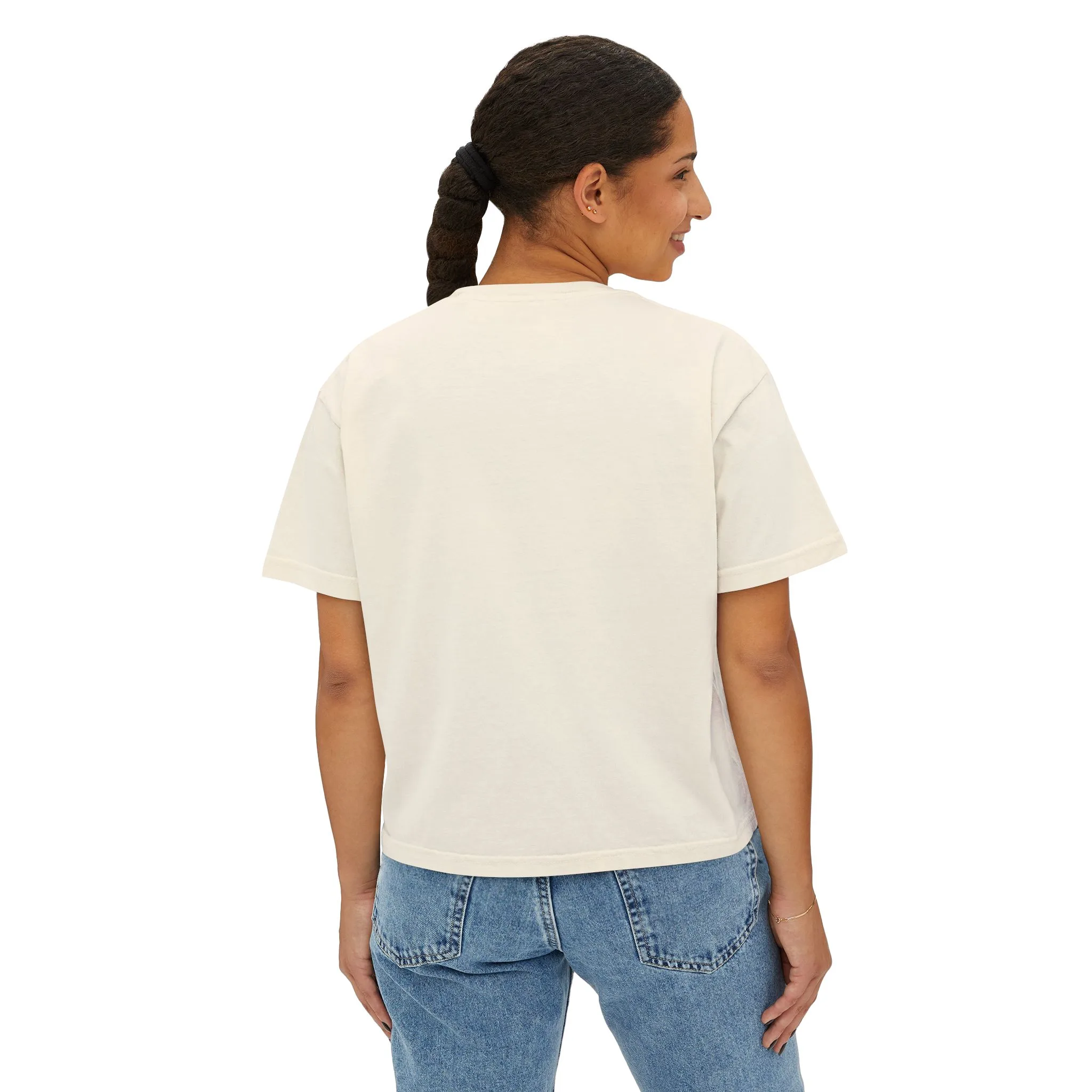 My Best Years Sunrise Logo graphic tee | Boxy Crop Shirt - Image 14