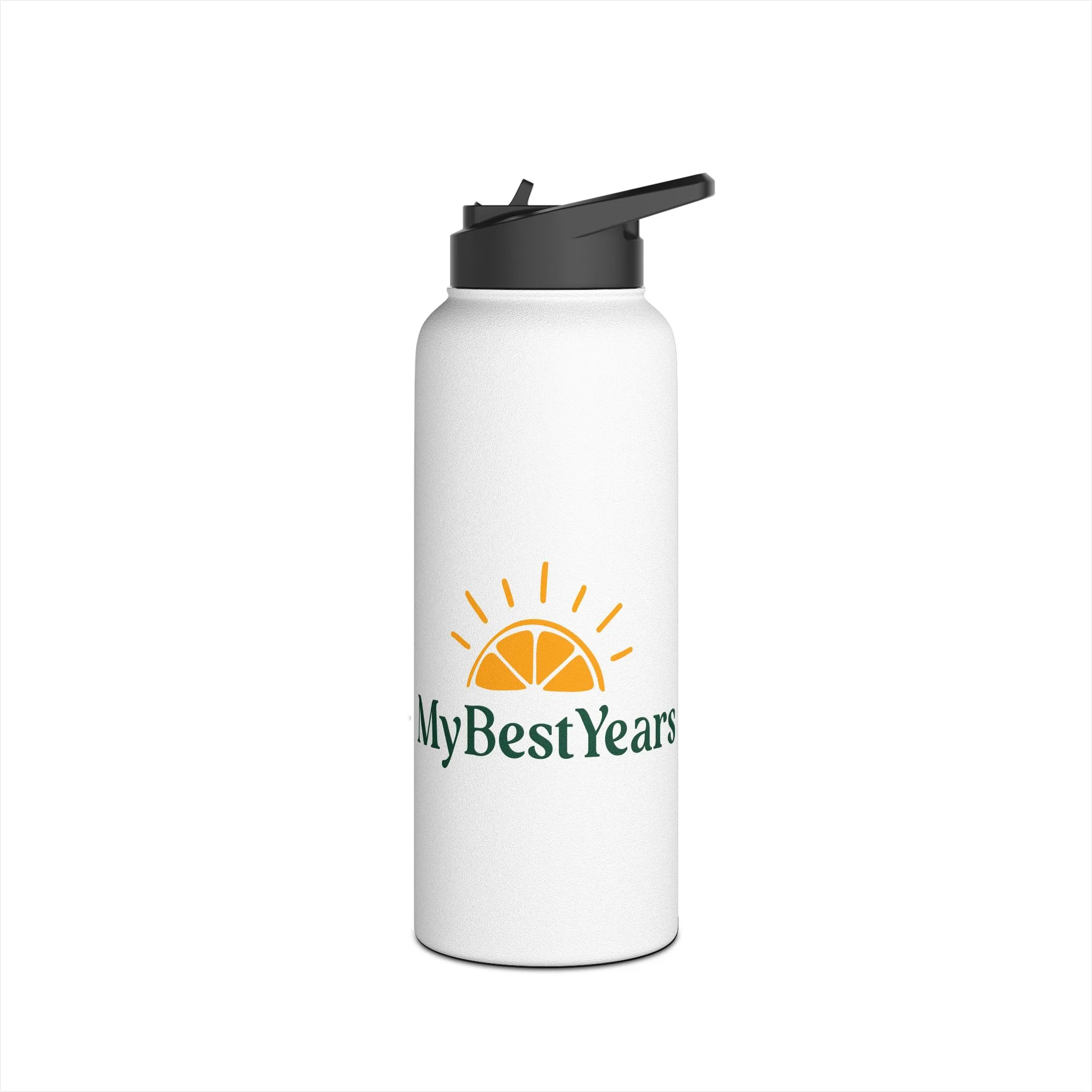 My Best Years Sunrise Logo Stainless Steel Water Bottle, 12oz, 18oz or 32oz - Image 10