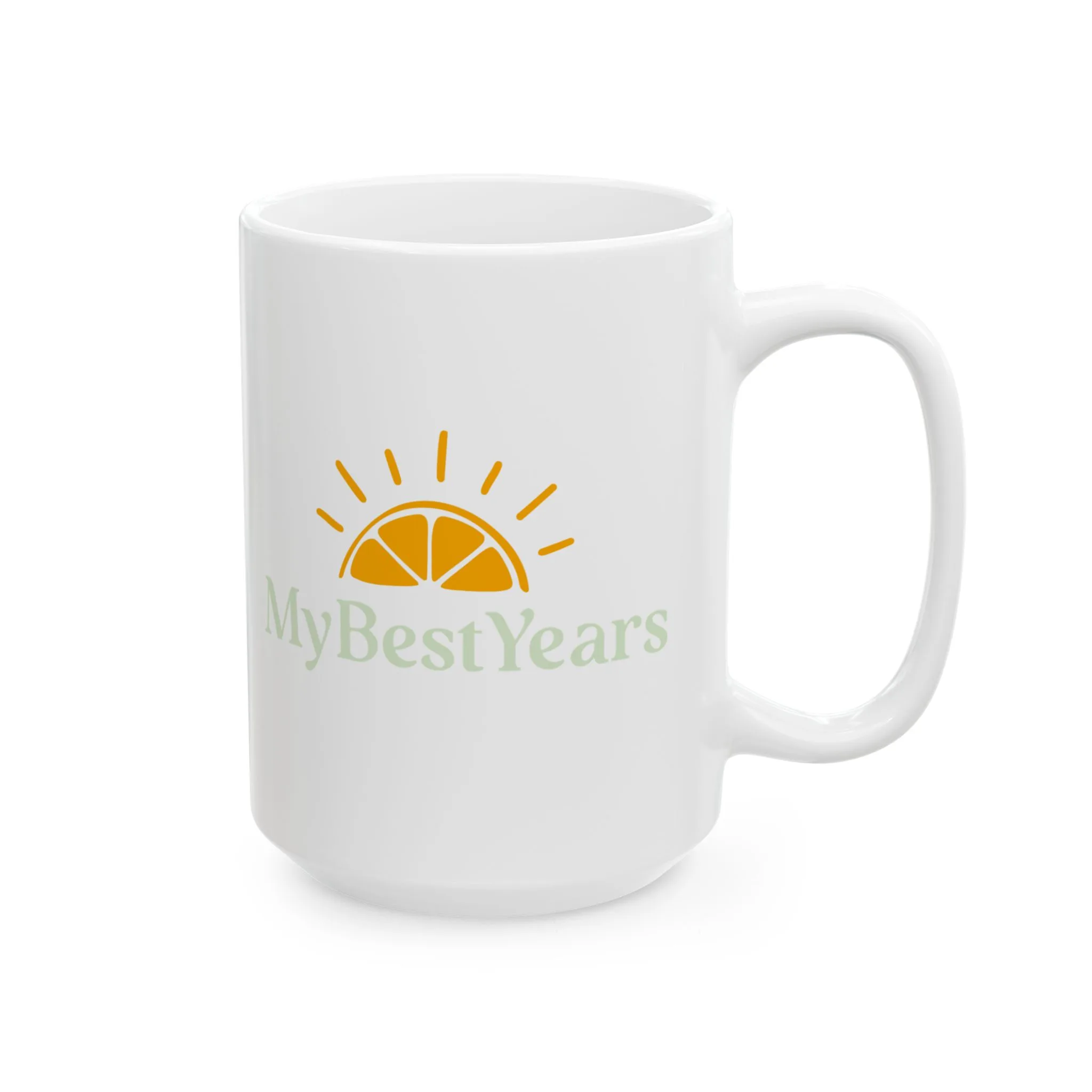 My Best Years Sunrise Logo Mug | Ceramic coffee cup 11oz or 15oz - Image 6