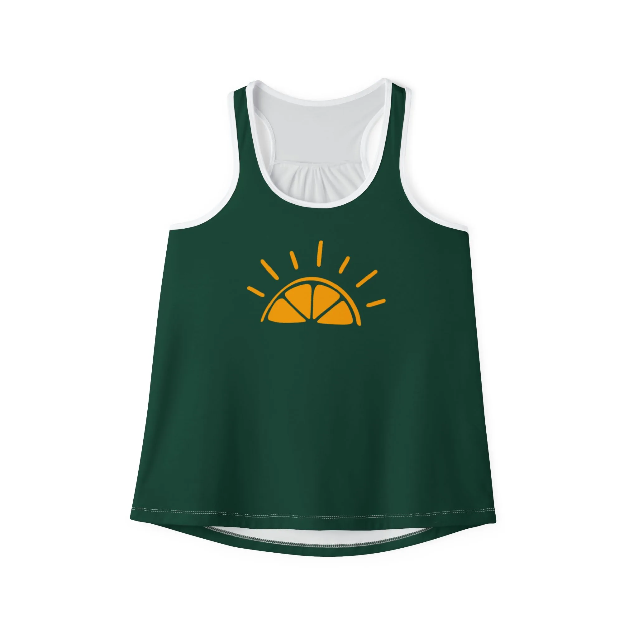 My Best Years Sunrise Logo Women's Tank Top, Dark Green