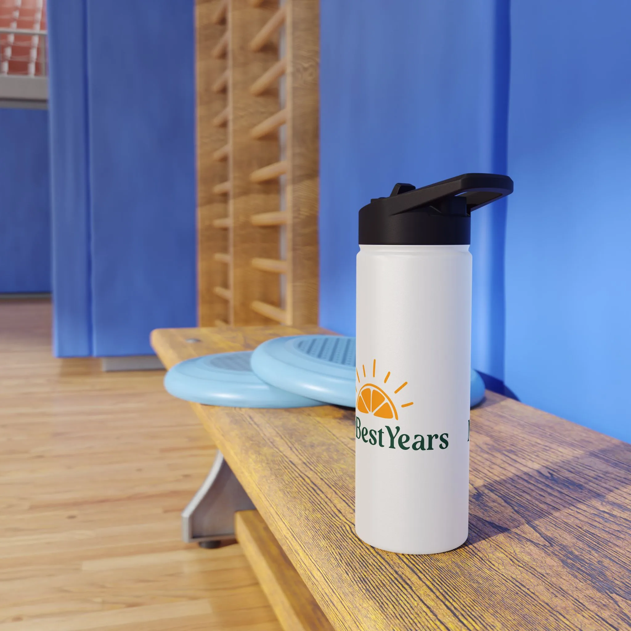 My Best Years Sunrise Logo Stainless Steel Water Bottle, 12oz, 18oz or 32oz - Image 7