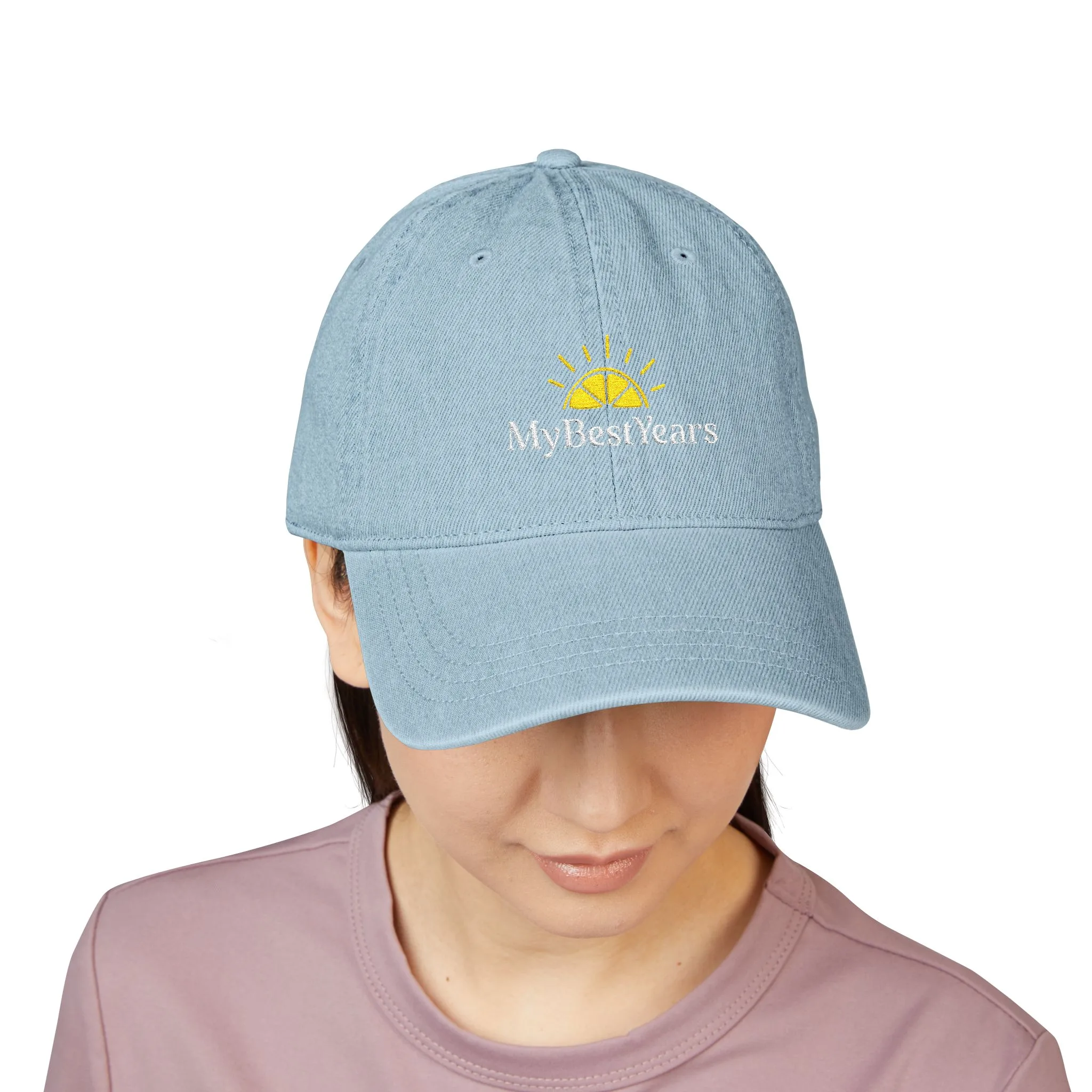 My Best Years Denim Hat | Embroidered Baseball Cap - Image 8
