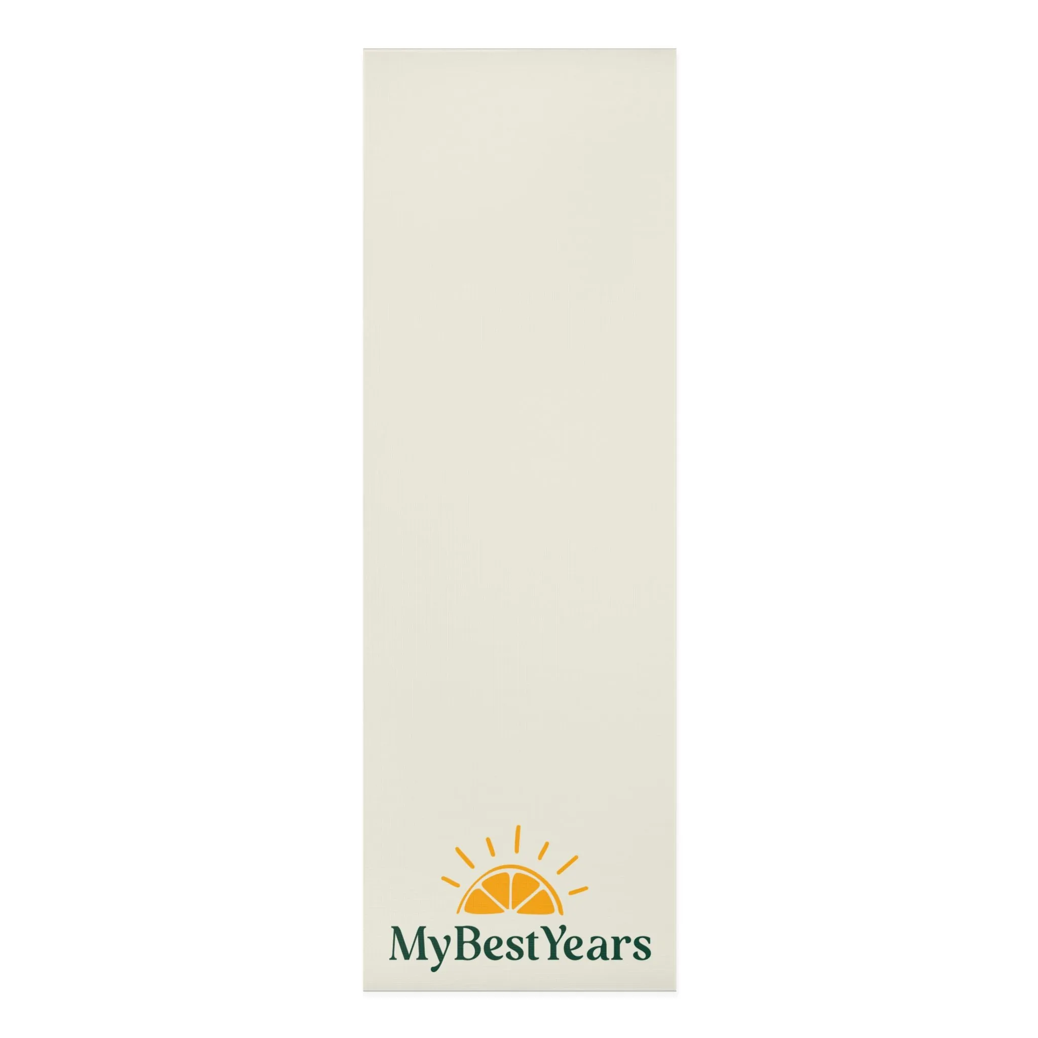 My Best Years Foam Exercise Mat, Beige, Non-Slip
