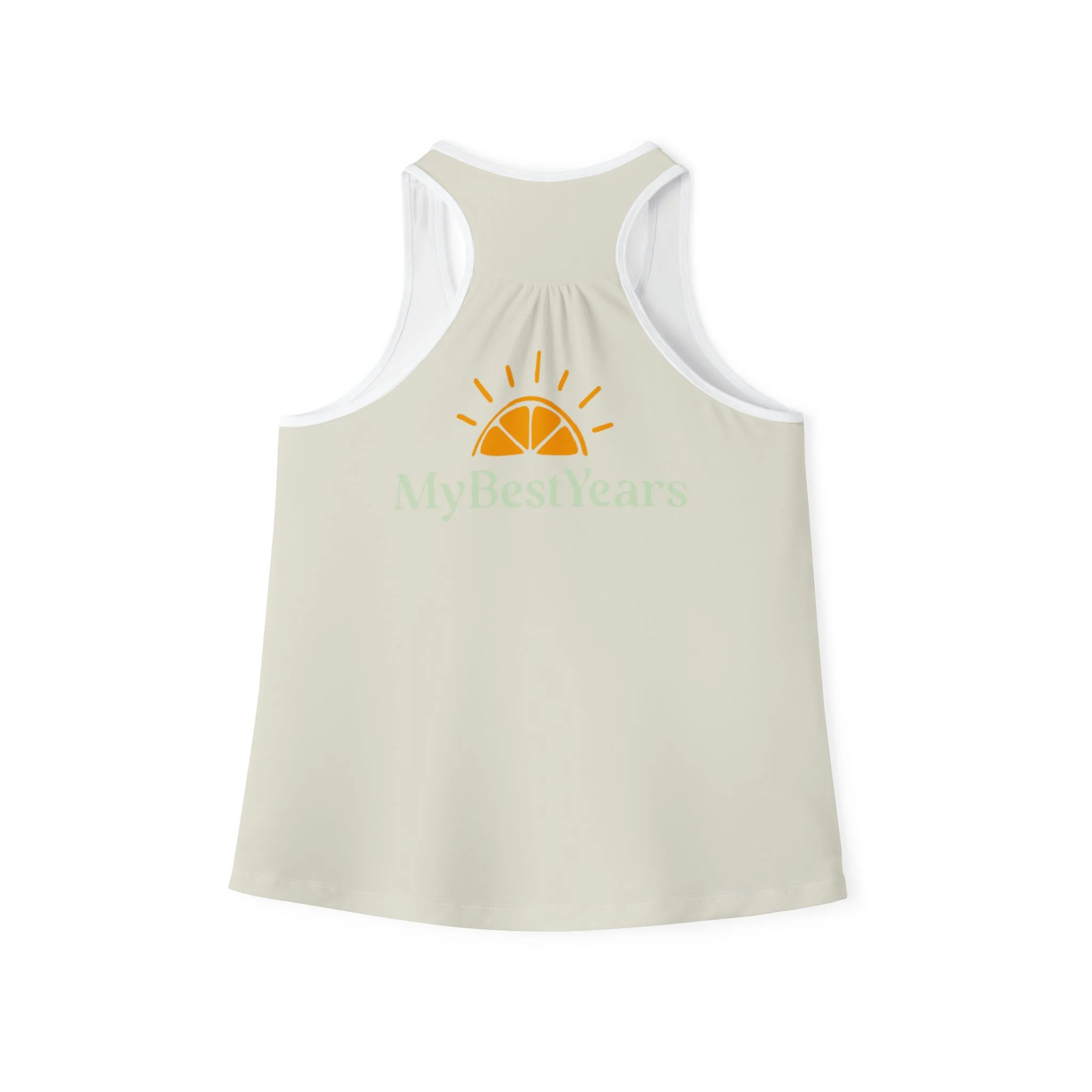My Best Years Sunrise Logo Women's Tank Top, Beige - Image 2