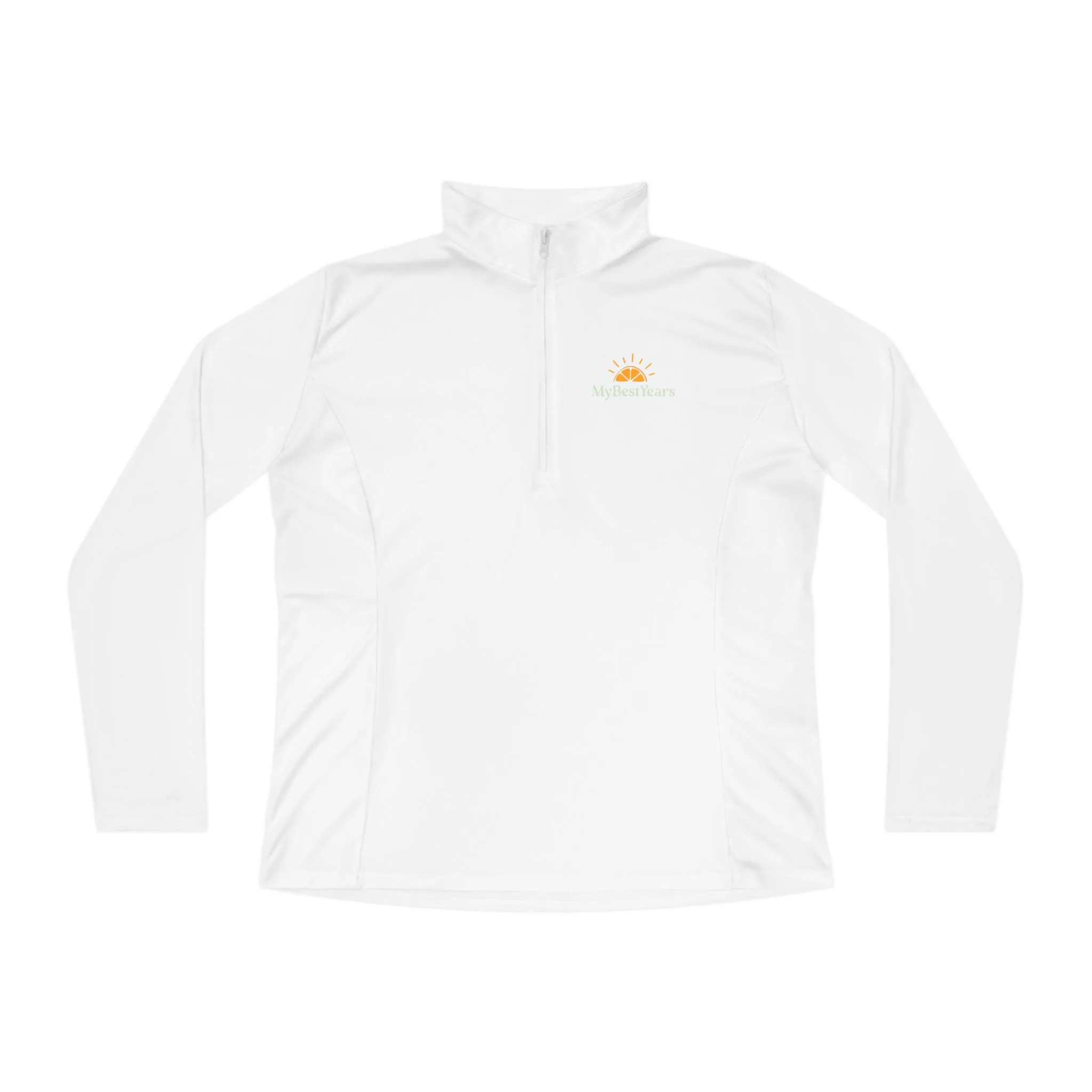 My Best Years Embroidered Sunrise Logo Women's Quarter-Zip Pullover