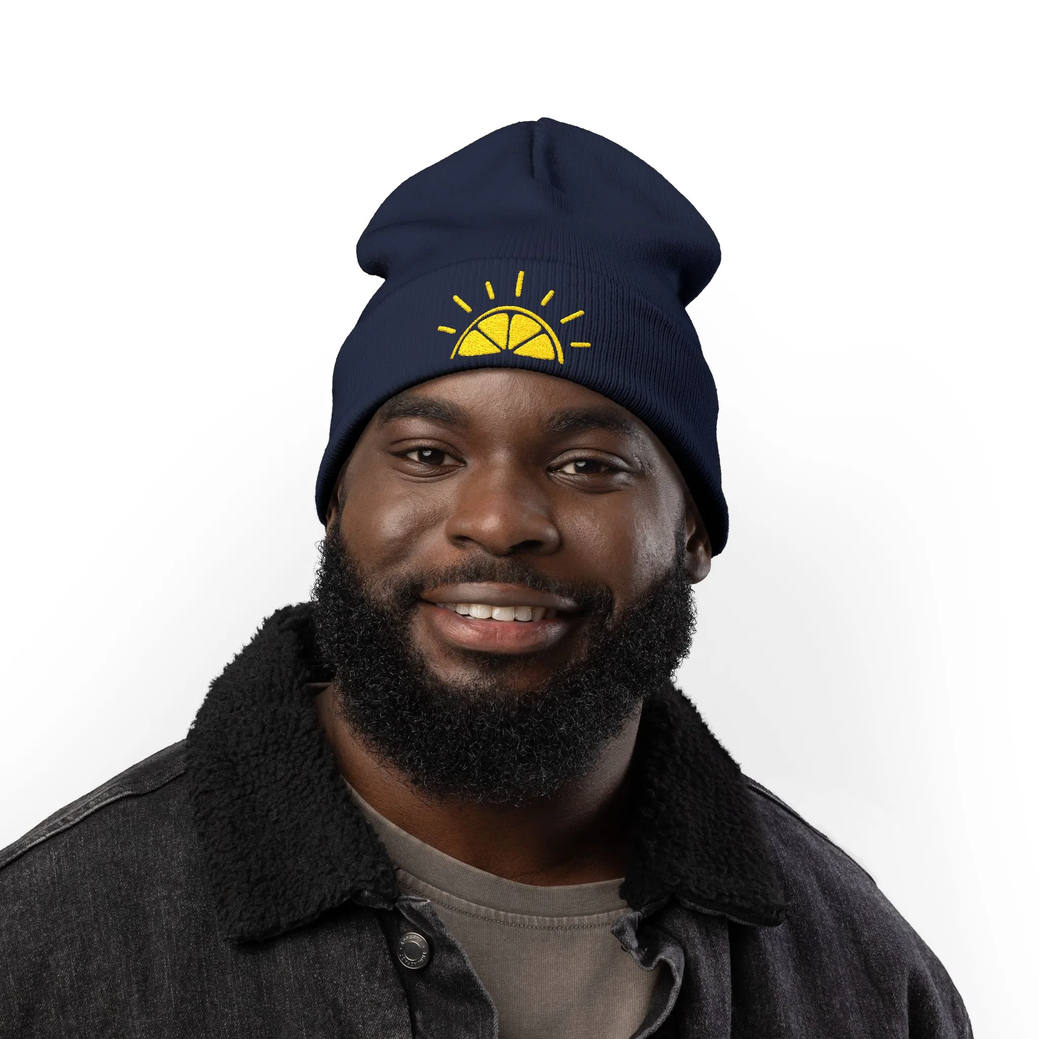 My Best Years Sunrise Logo Knit Beanie | Embroidered - Image 5