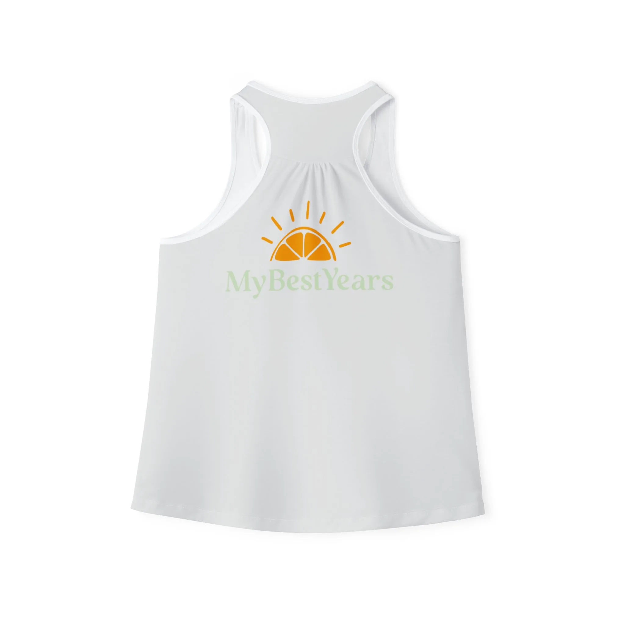 My Best Years Sunrise Logo Women's Tank Top, Off White - Image 2