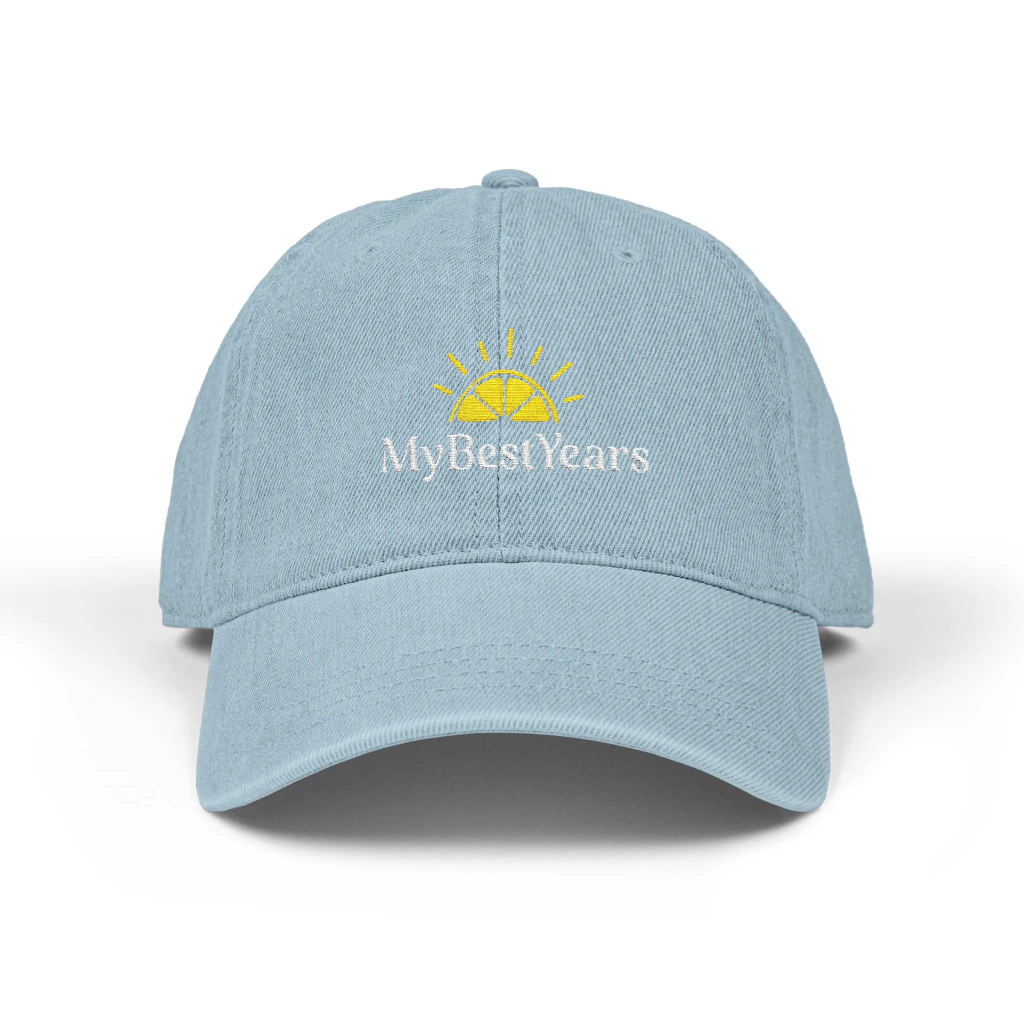 My Best Years Denim Hat | Embroidered Baseball Cap - Image 5