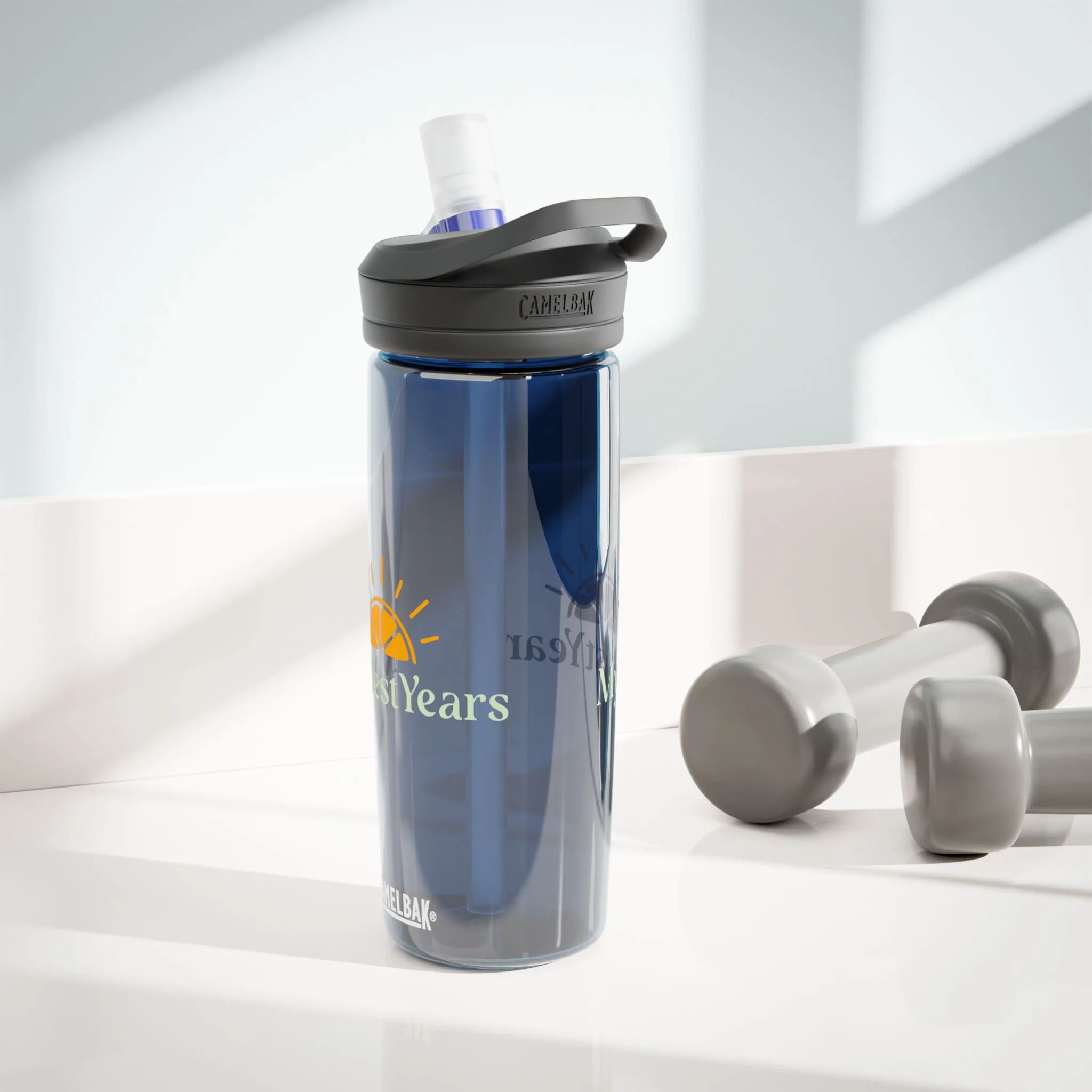 My Best Years Sunrise Logo Water Bottle | CamelBak Eddy 20oz or 25oz - Image 5