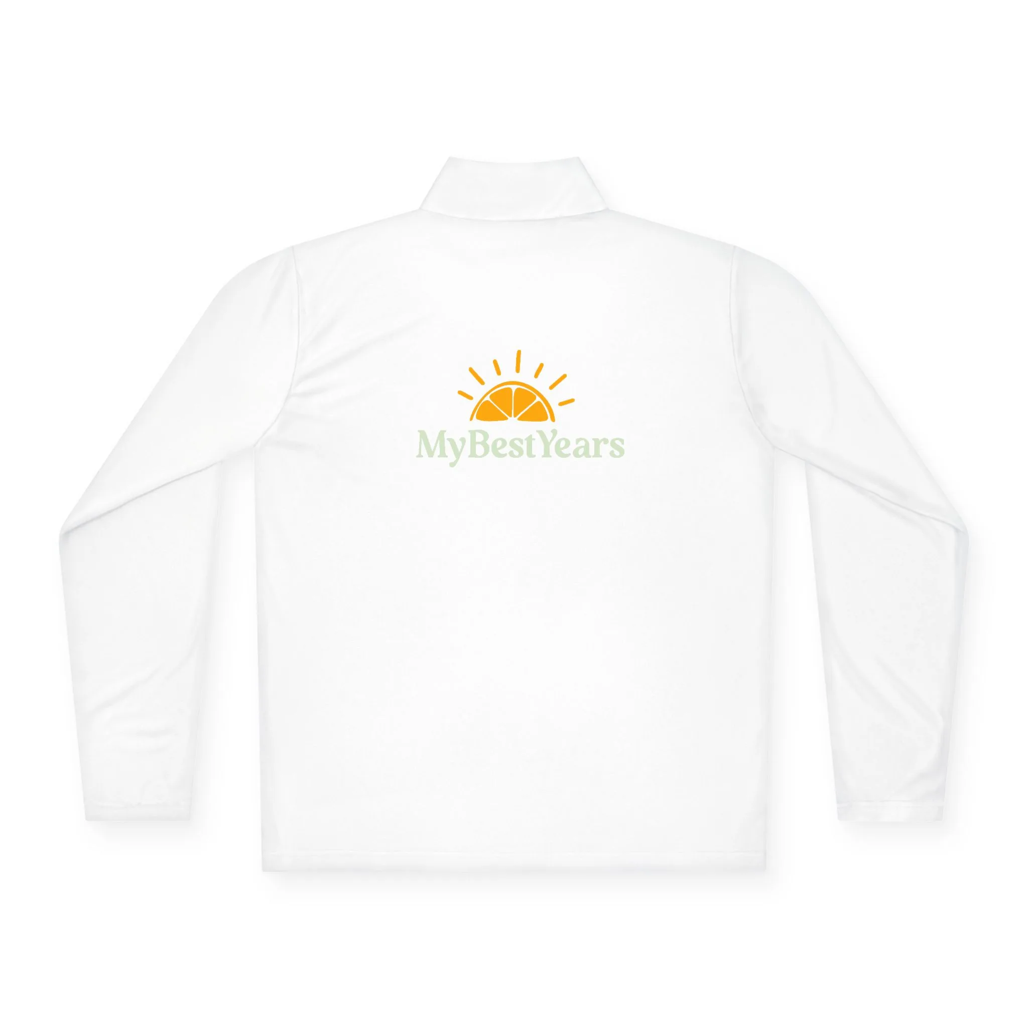 My Best Years Sunrise Logo Quarter-Zip Pullover | Embroidered Chest and Back - Image 6