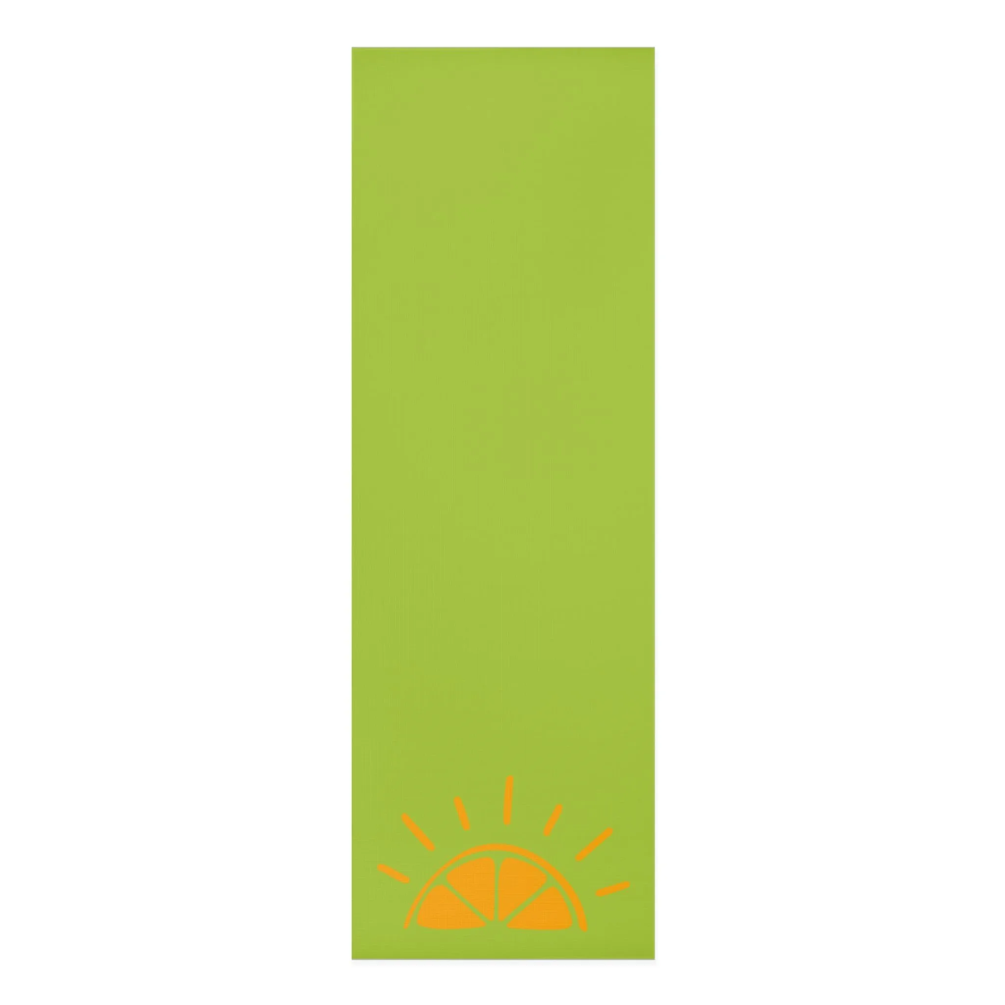 My Best Years Sunrise Logo Foam Exercise Mat, Green Non-Slip