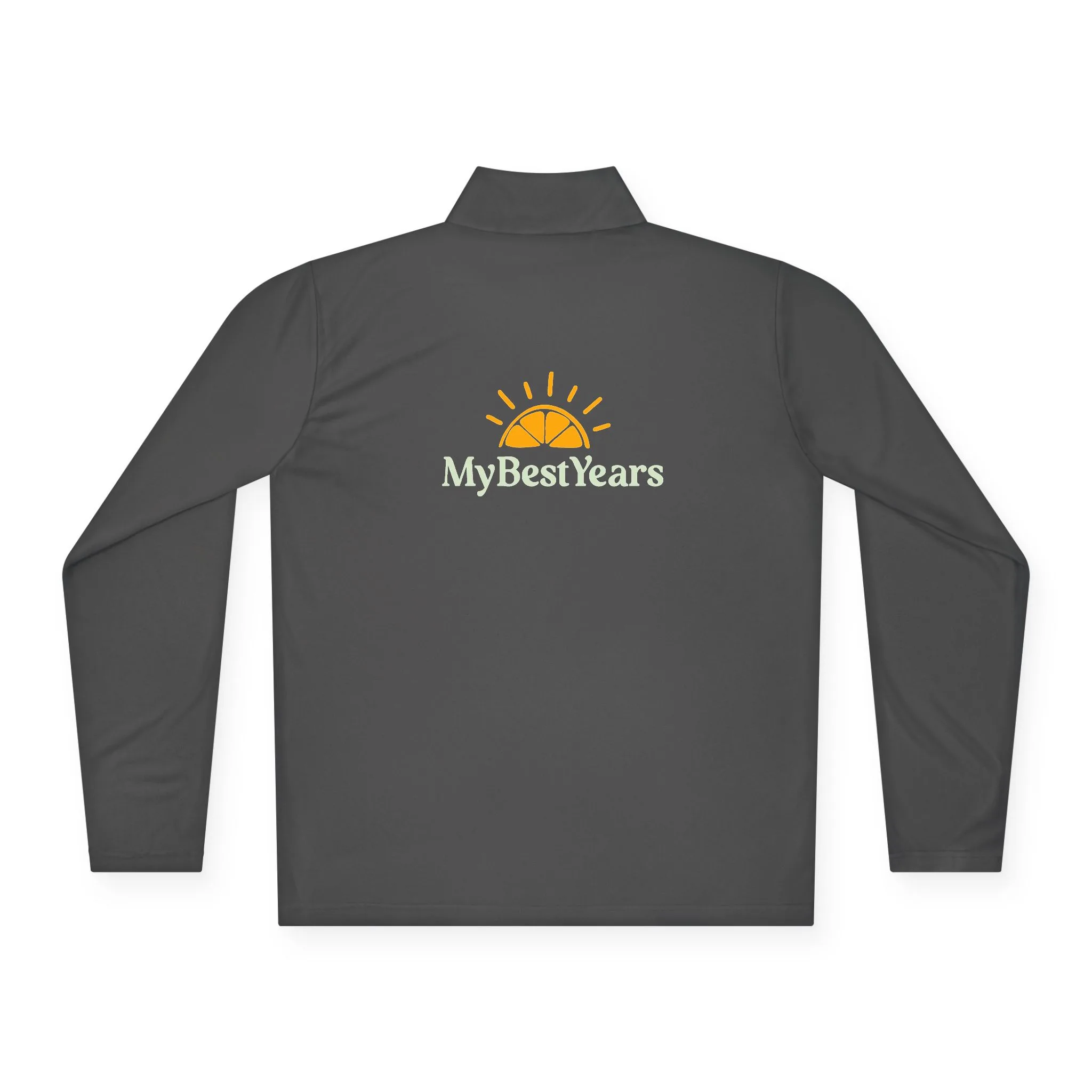 My Best Years Sunrise Logo Quarter-Zip Pullover | Embroidered Chest and Back - Image 10