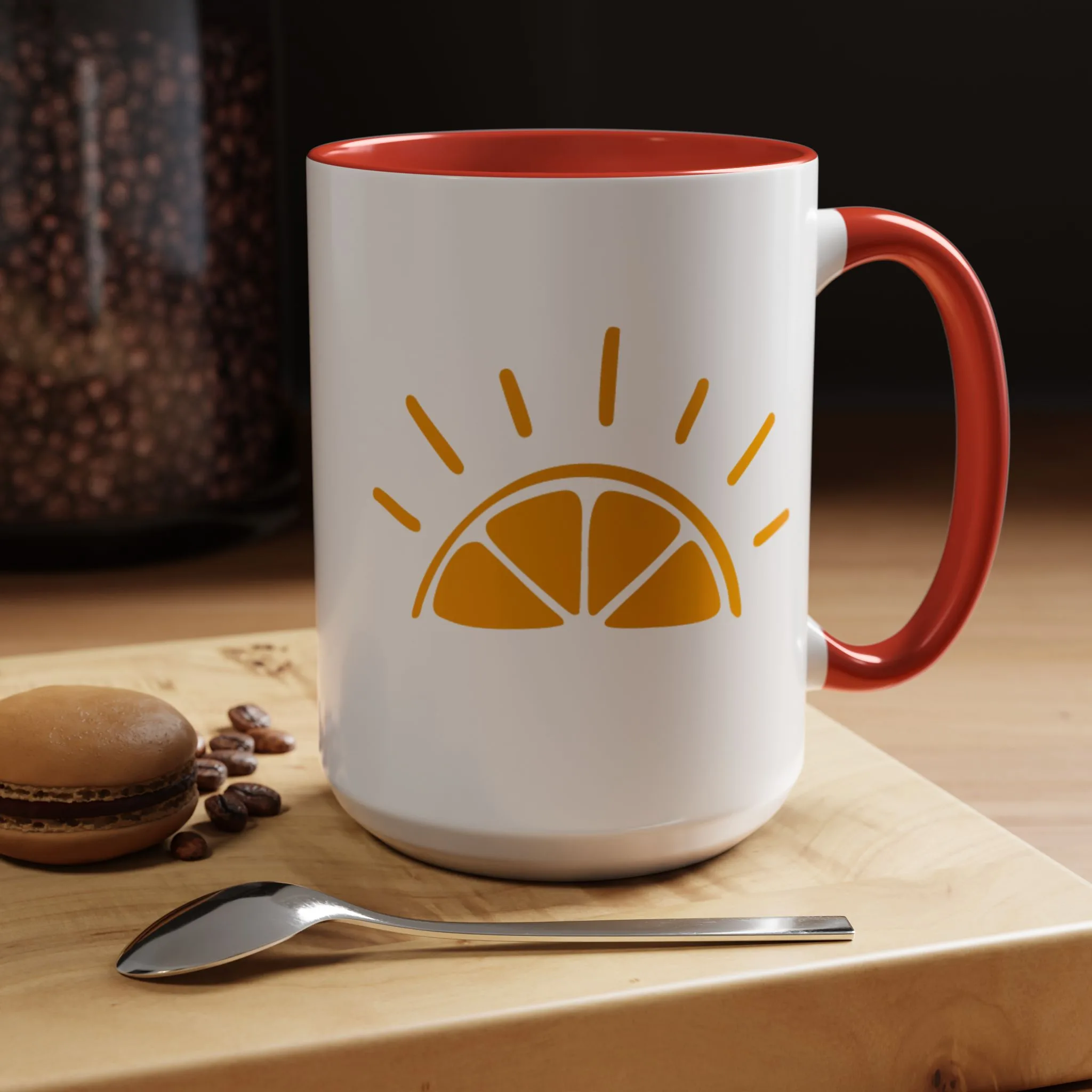 My Best Years Sunrise Logo Accent Coffee Mug 11oz or 15oz - Image 22