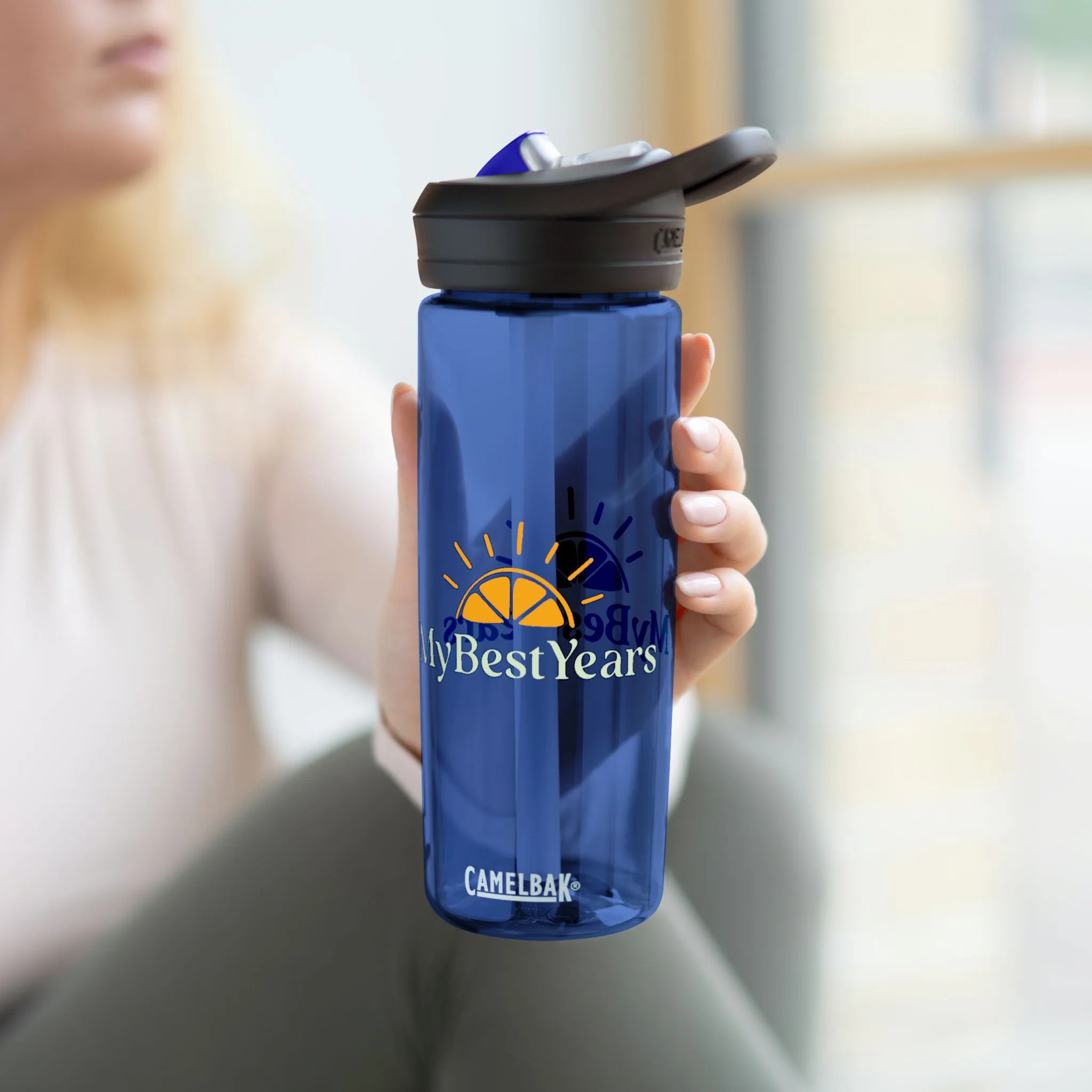 My Best Years Sunrise Logo Water Bottle | CamelBak Eddy 20oz or 25oz - Image 6