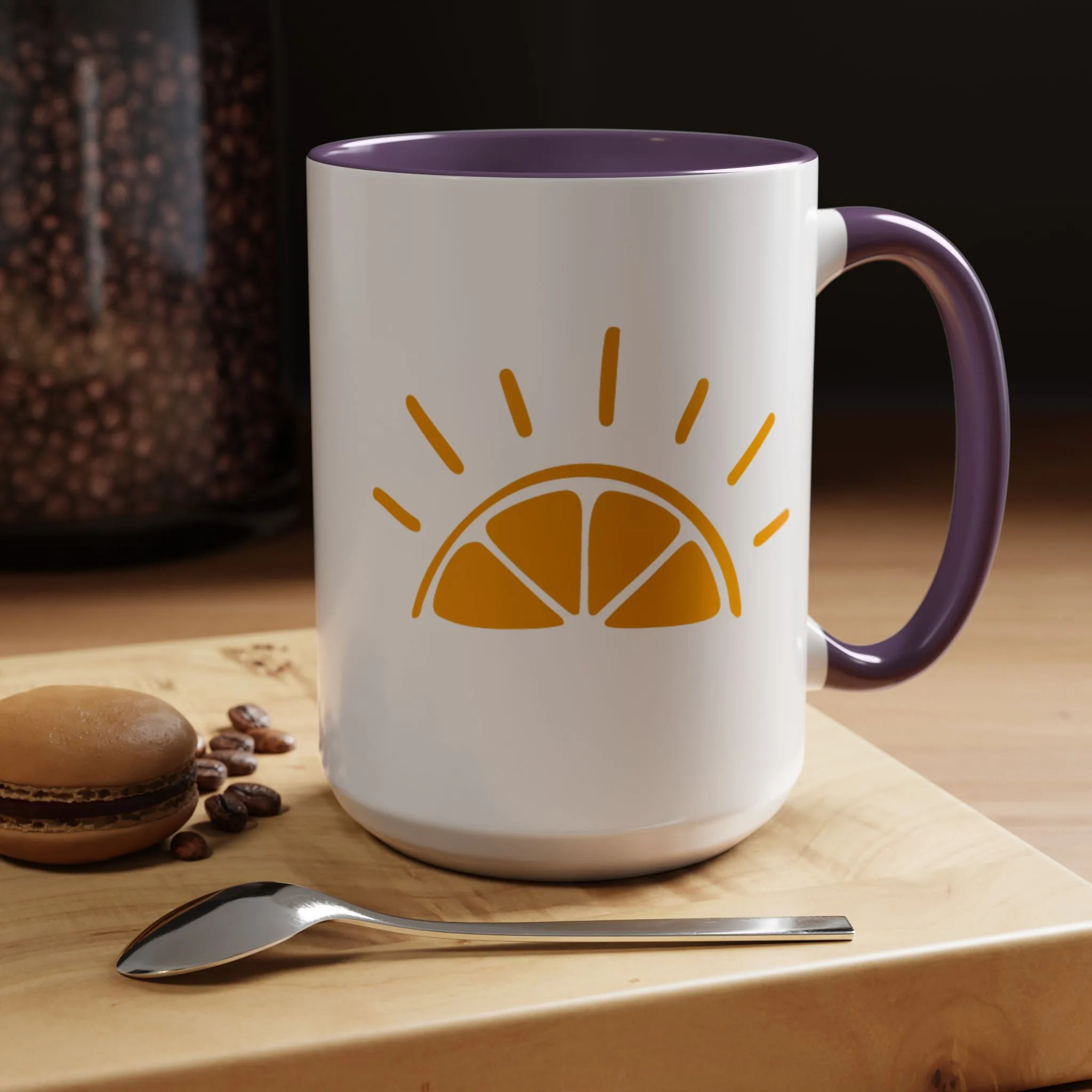 My Best Years Sunrise Logo Accent Coffee Mug 11oz or 15oz - Image 49