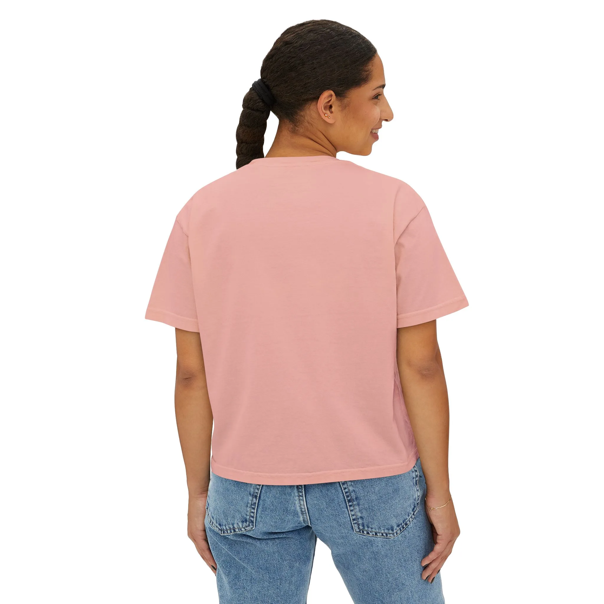 My Best Years Sunrise Logo graphic tee | Boxy Crop Shirt - Image 19