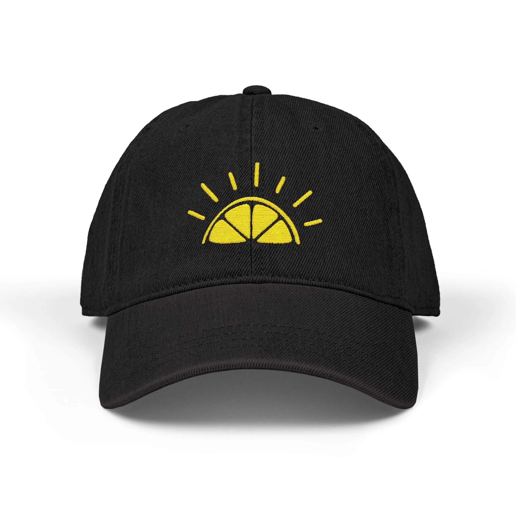 My Best Years unrise Logo Denim Hat | Embroidered Baseball Cap