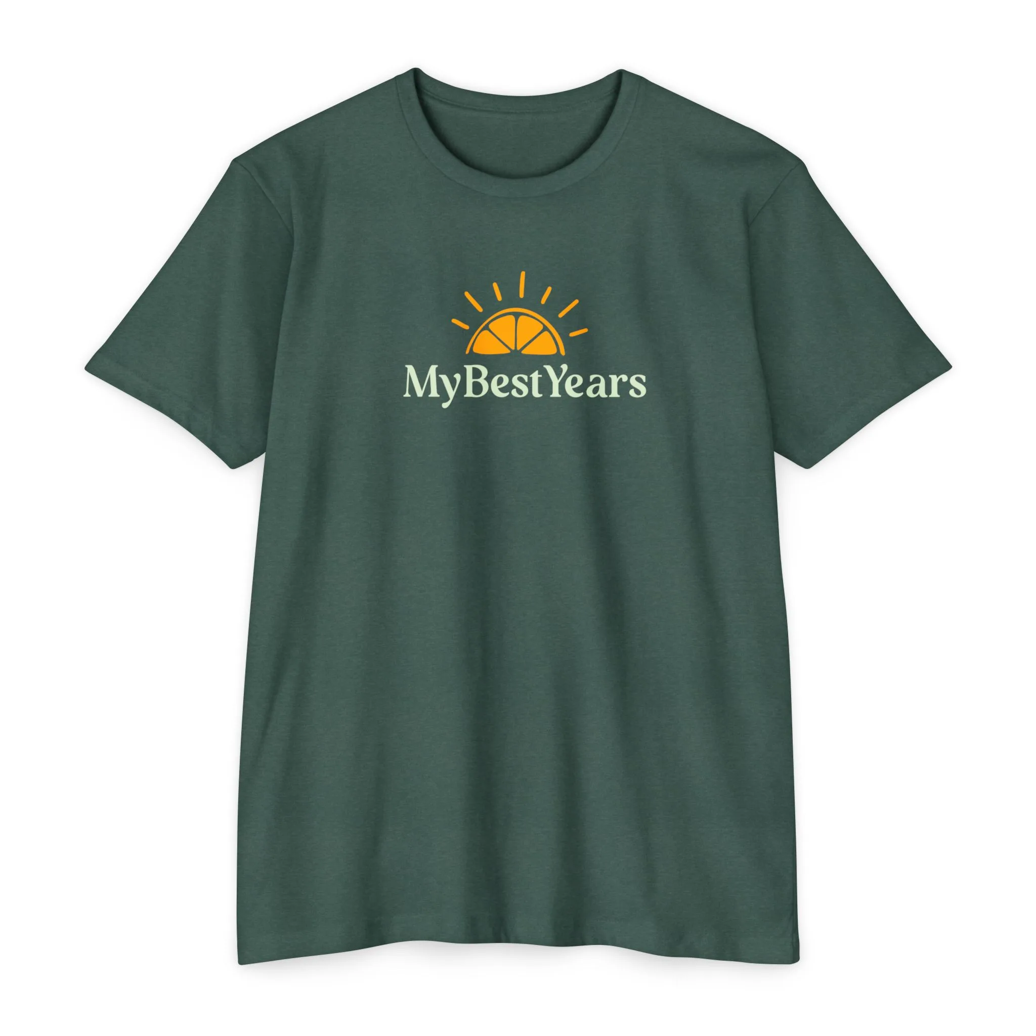 My Best Years Sunrise Logo T-shirt | Minimal Retro Summer Tee, Unisex