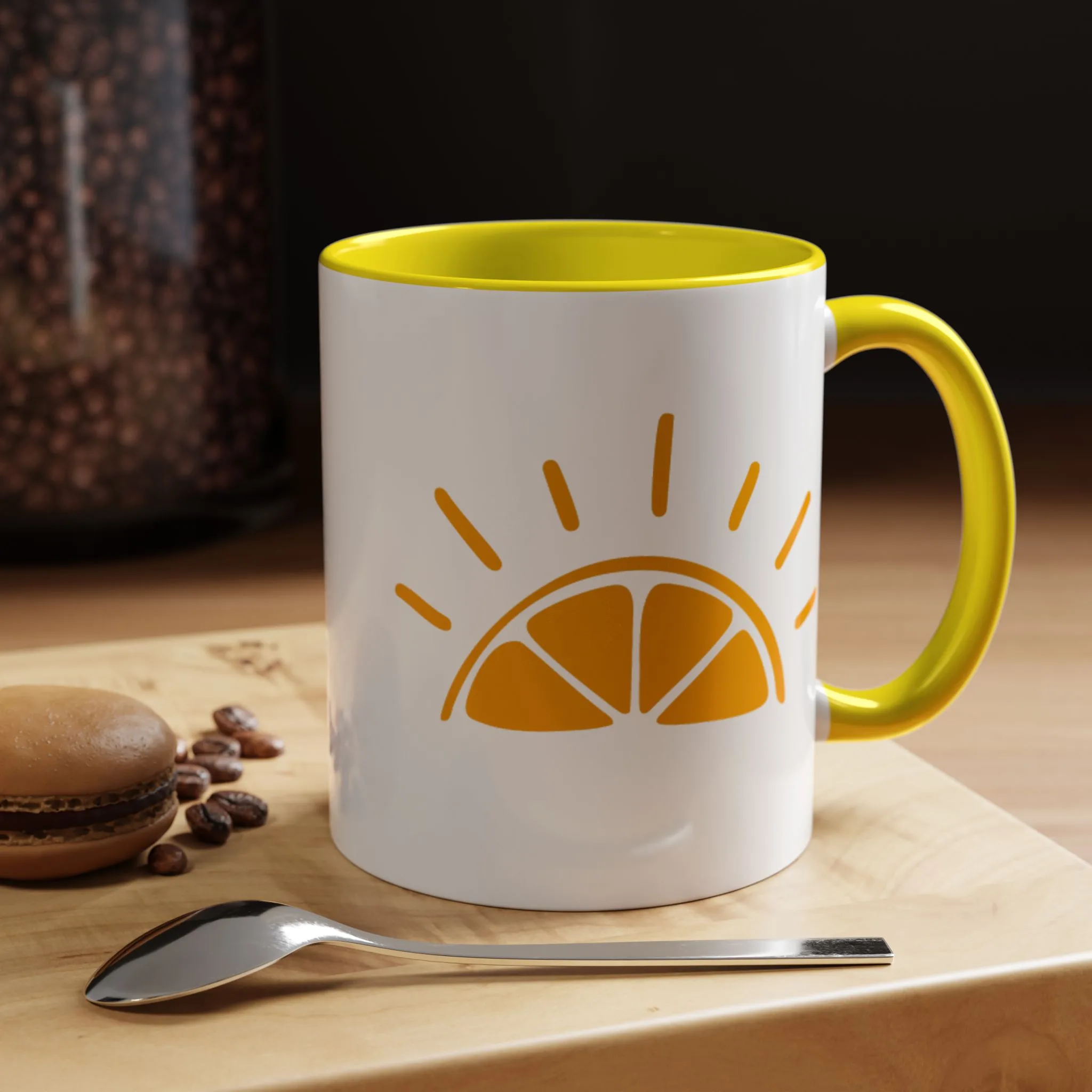 My Best Years Sunrise Logo Accent Coffee Mug 11oz or 15oz - Image 34