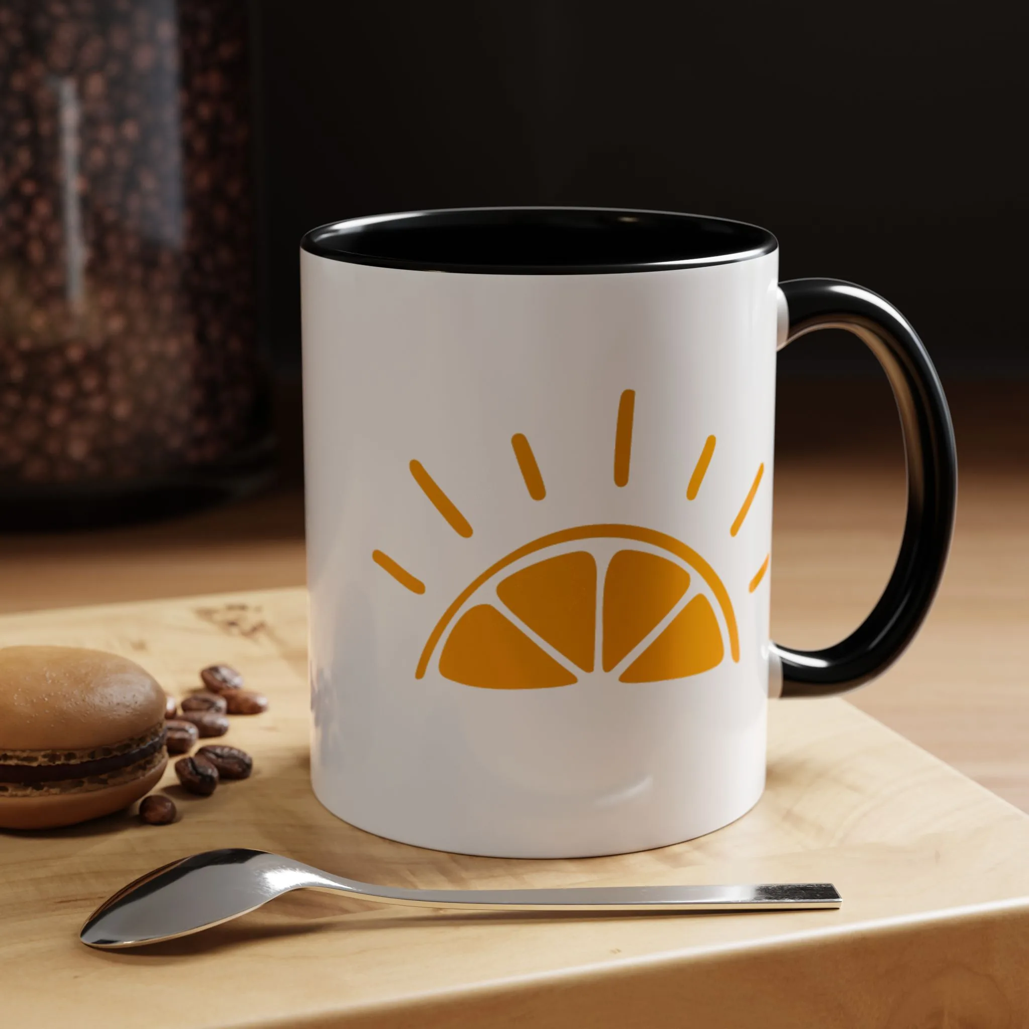 My Best Years Sunrise Logo Accent Coffee Mug 11oz or 15oz - Image 2